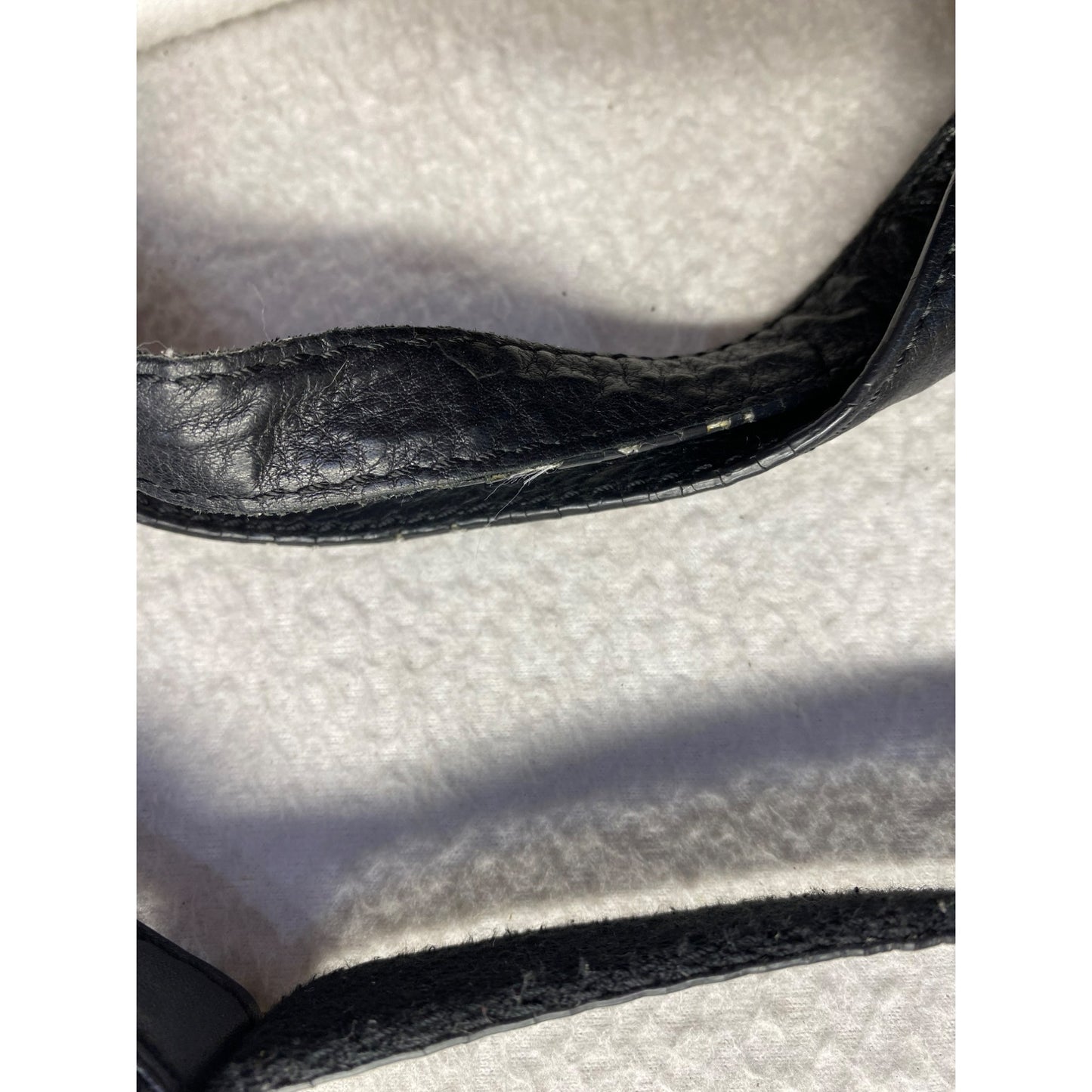 Fossil Leather Shoulder Bag With Dual Tones #5964
