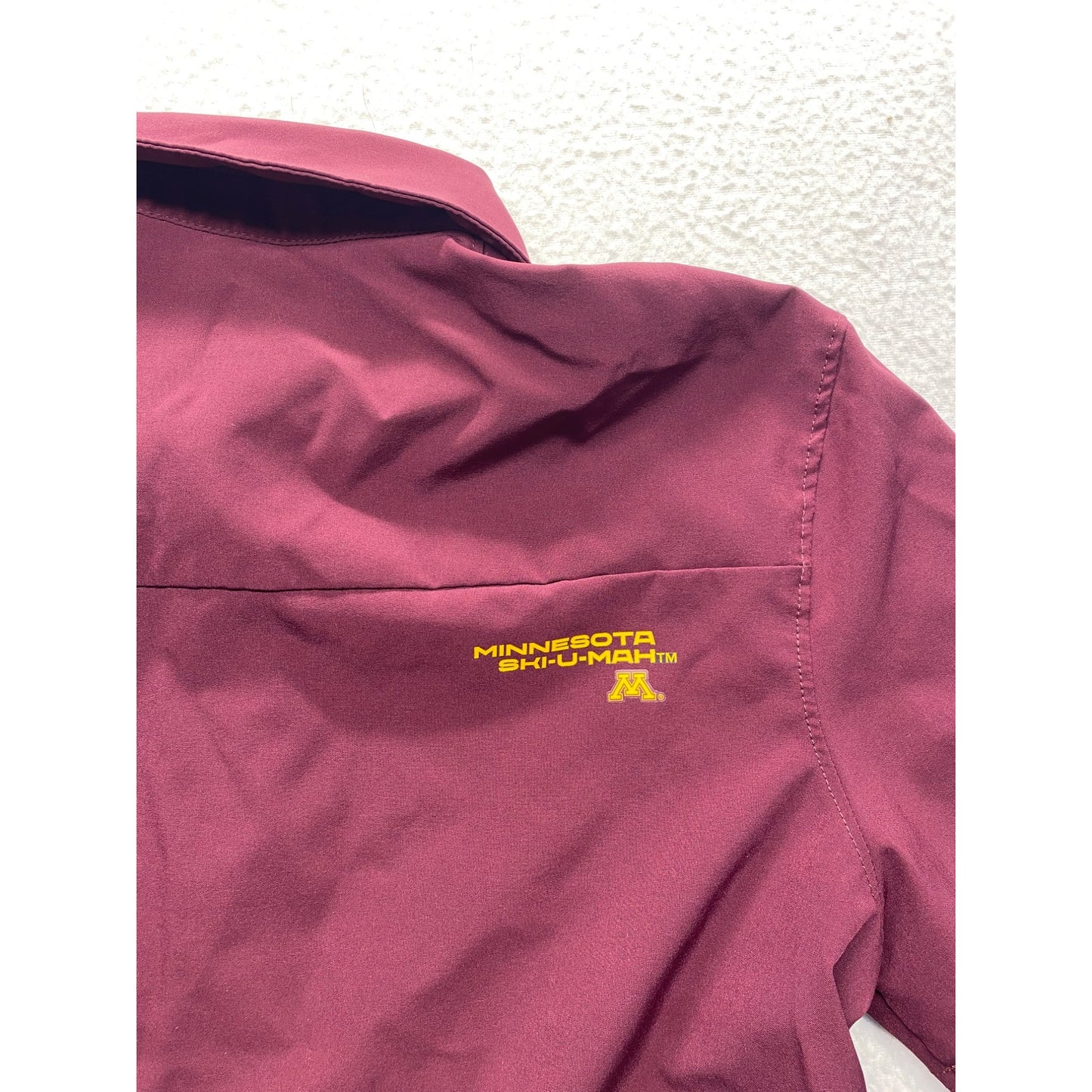 University Of Minnesota Nike Dri-Fit Polo Shirt Maroon Womens #7124