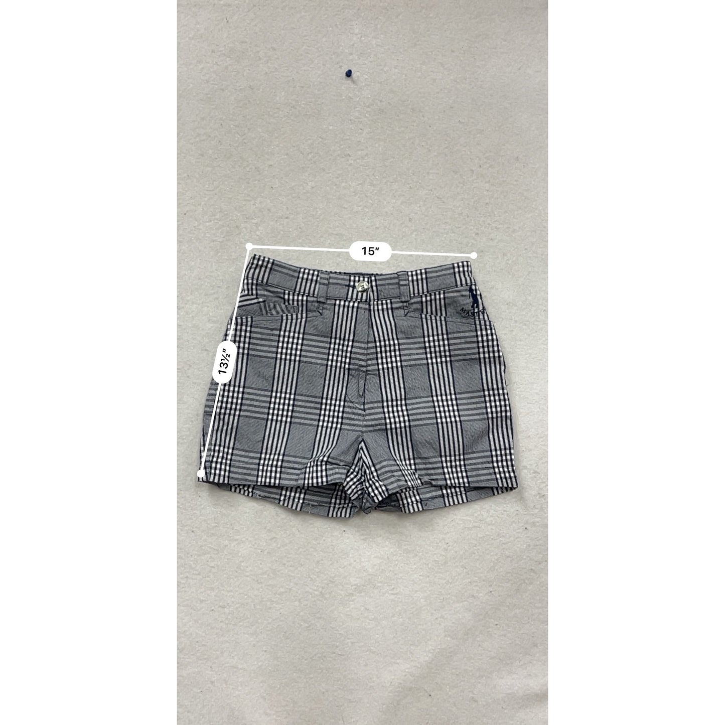 Masters Golf-Fashion Plaid Shorts 38 #732A