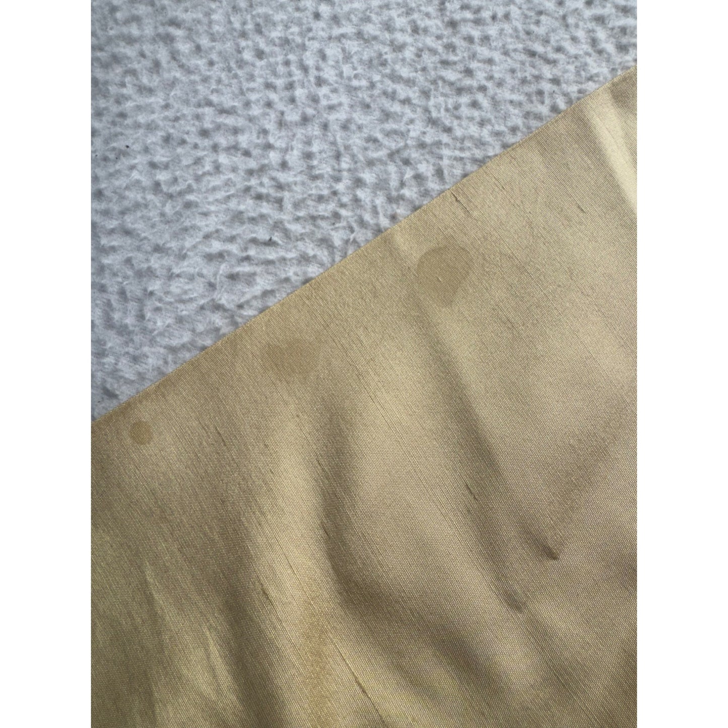 Talbots Petites Pure Silk Blouse Size 12 Champagne #9168