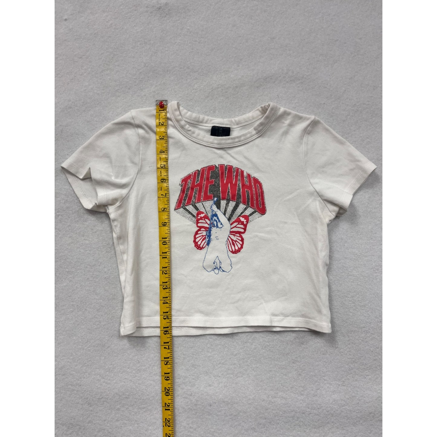 Women’s The Who Cropped Baby Tee