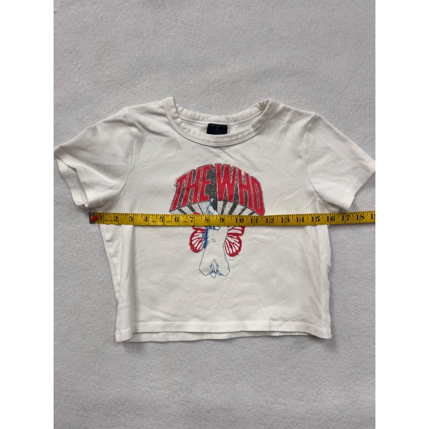 Women’s The Who Cropped Baby Tee