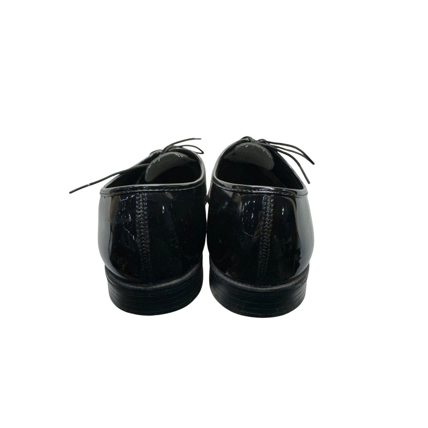 Mens Black Patent Leather Dress Shoes #5991