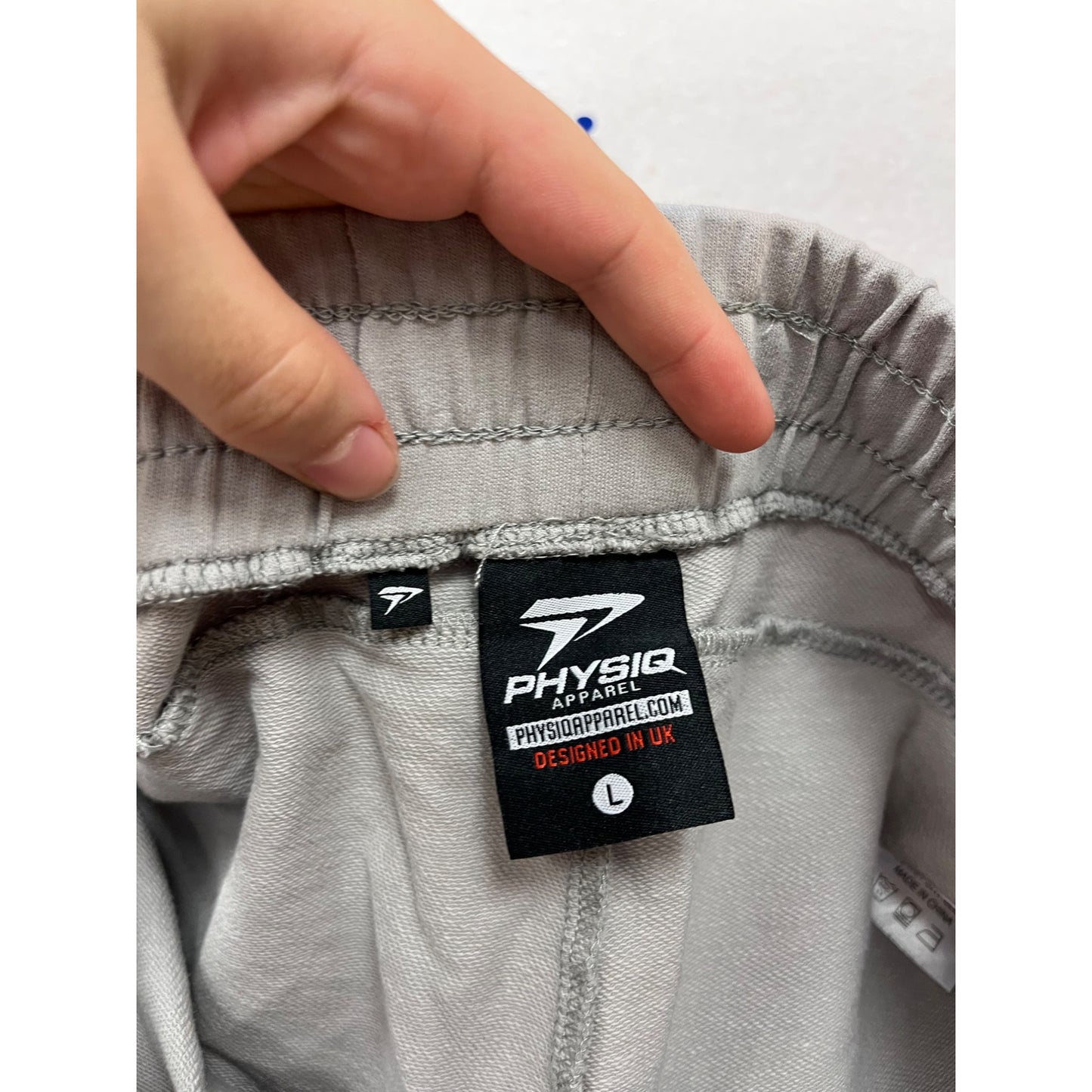 Physiq Apparel Gray Jogger Pants L #885A