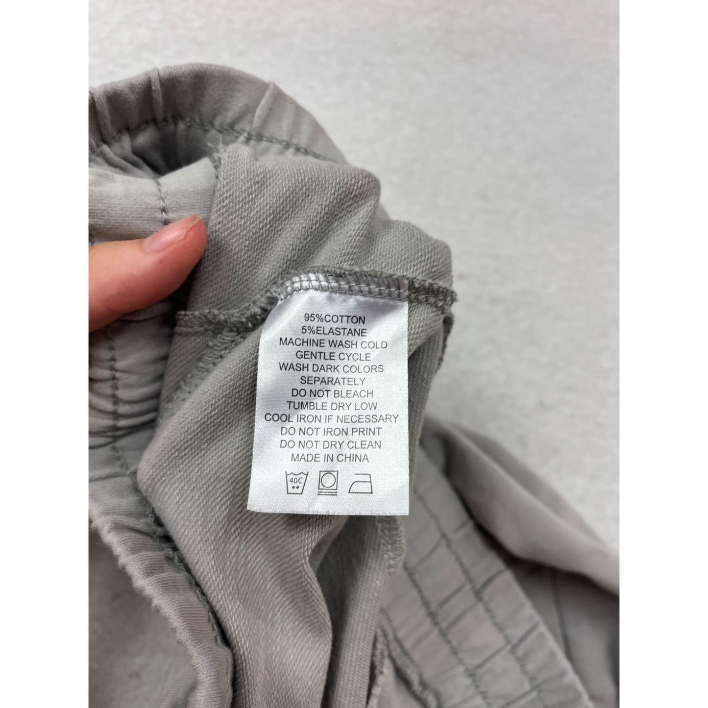 Physiq Apparel Gray Jogger Pants L #885A