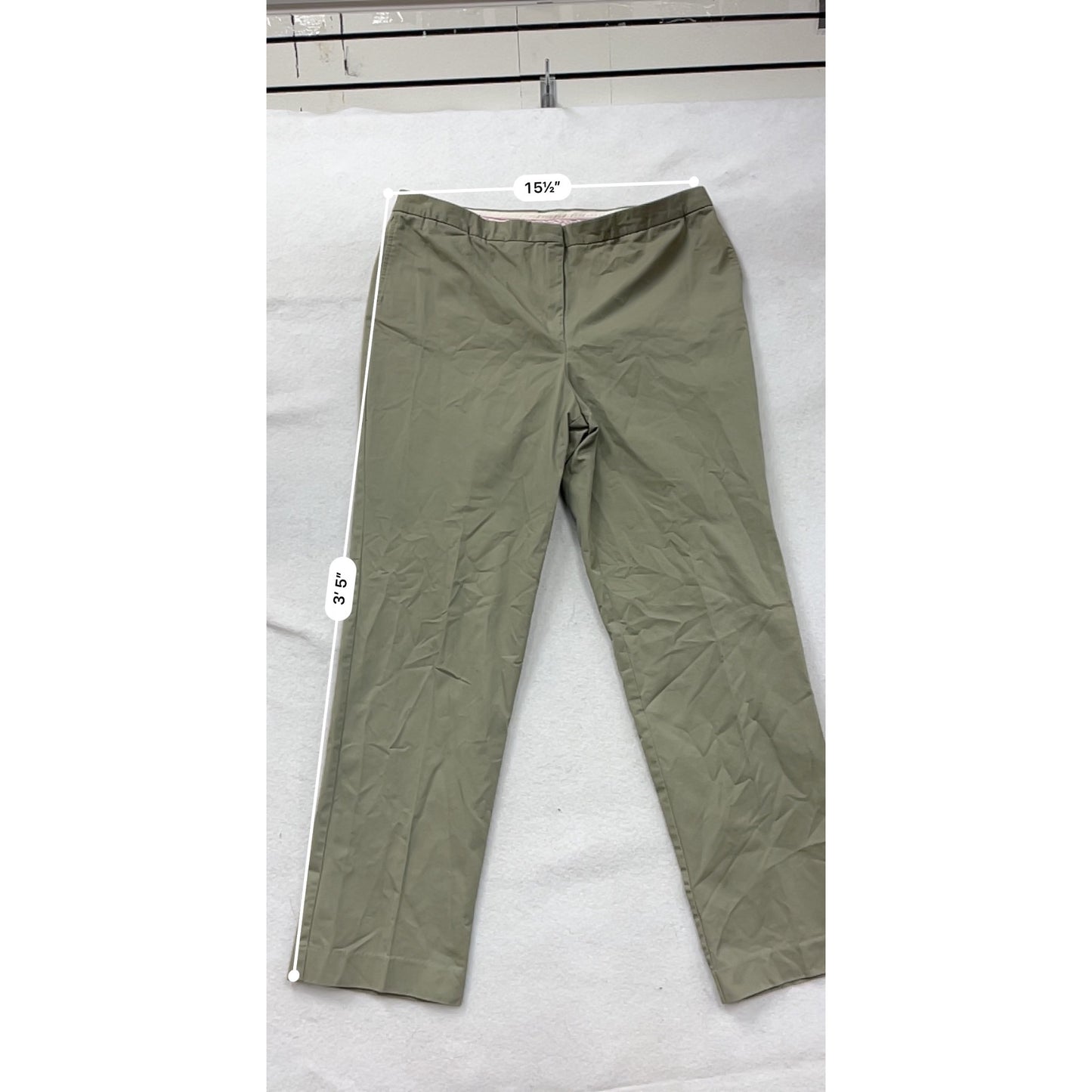 Womens Lands End Khaki Pants 20Tall #8153