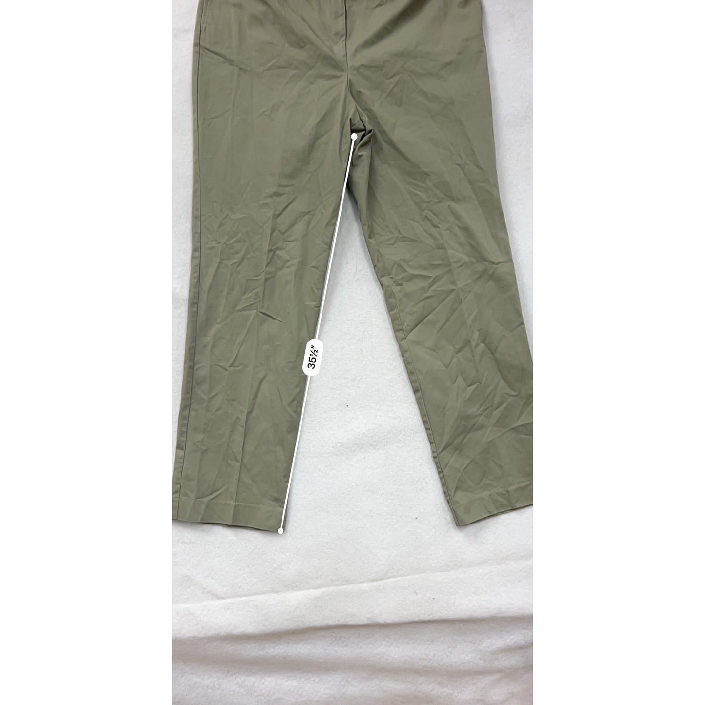 Womens Lands End Khaki Pants 20Tall #8153