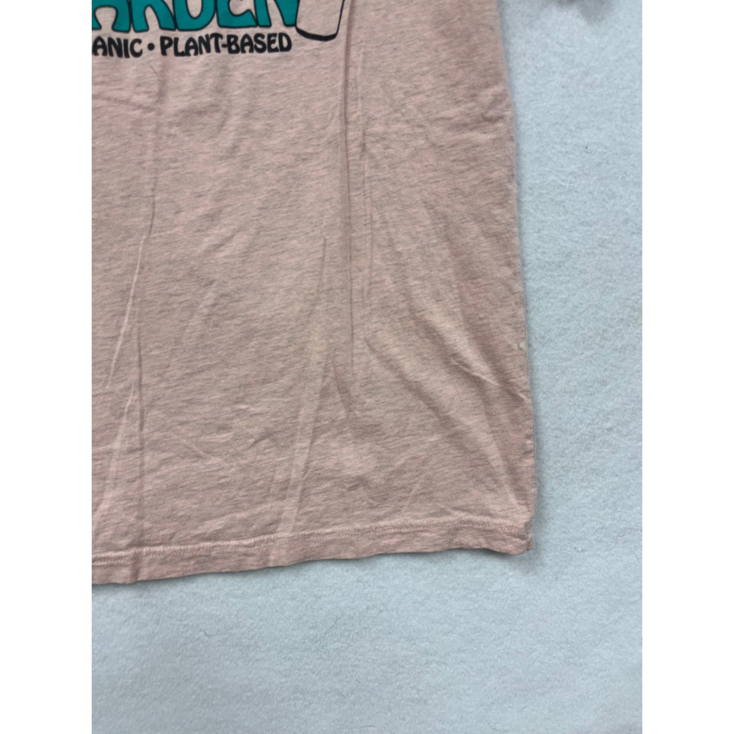 Men’s Large Beer Garden Organic Plant-Based Graphic Tee #6970