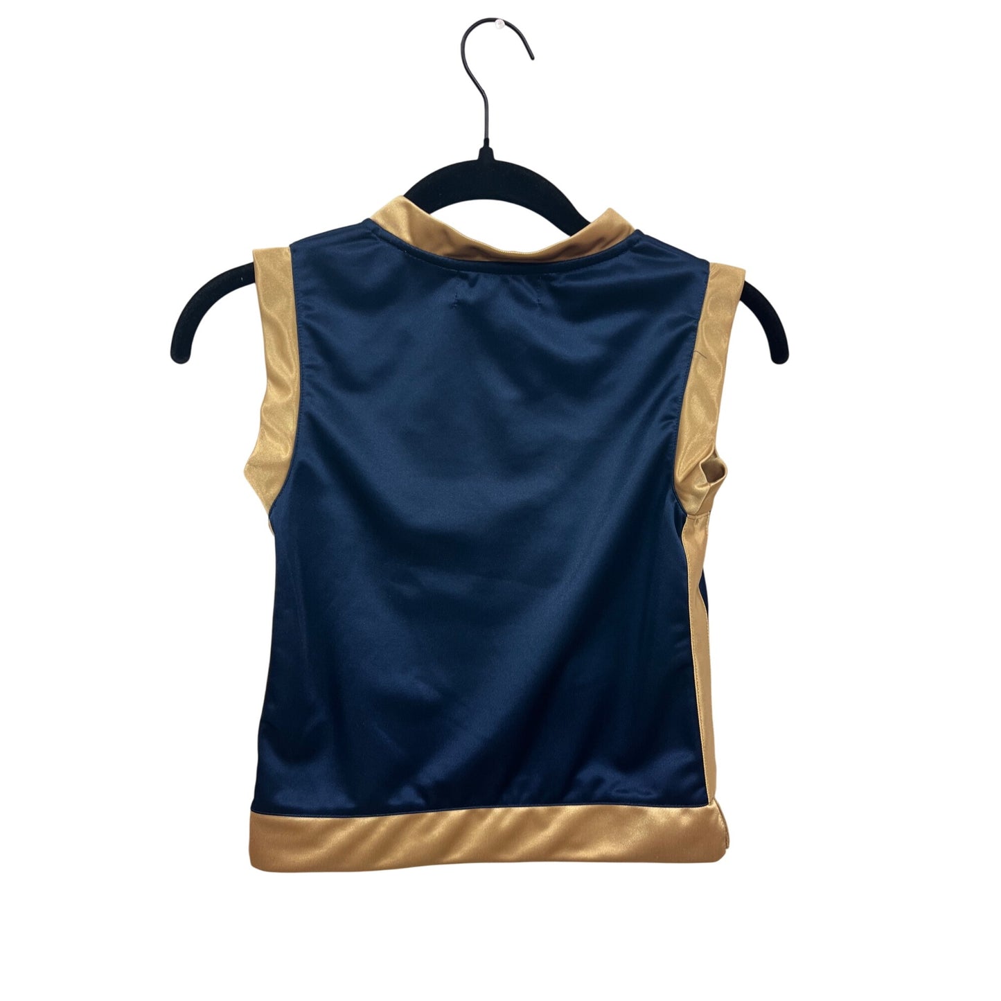 Nike Milwaukee Brewers Boys 3T Navy & Gold Sleeveless Jersey MLB #6416
