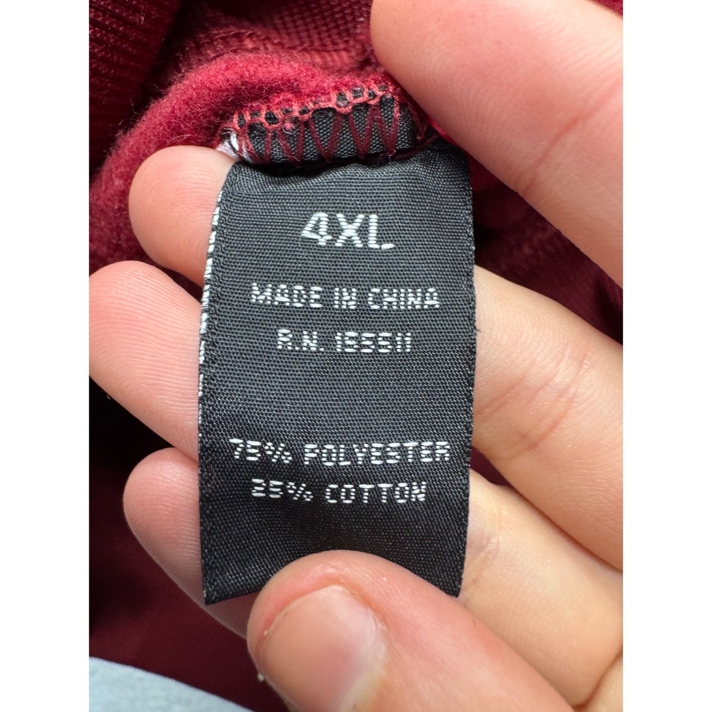Men’s Aeropostale Red Pullover Hoodie #7744