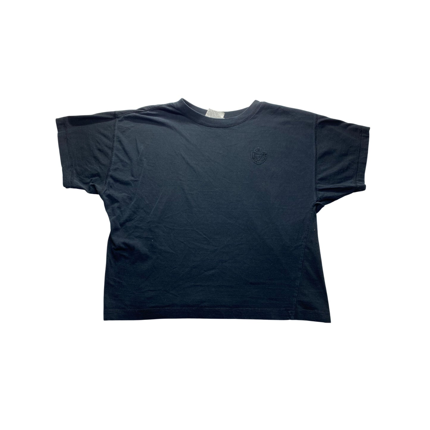 Vintage Pierre Cardin Black Cotton T-Shirt #5750
