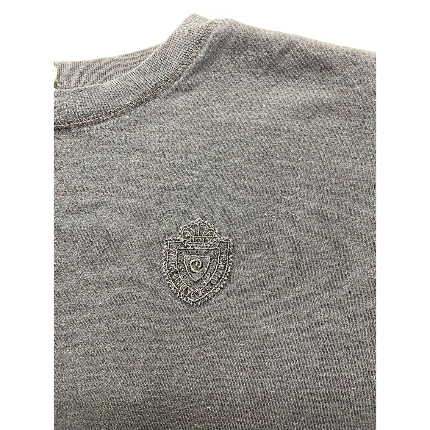 Vintage Pierre Cardin Black Cotton T-Shirt #5750