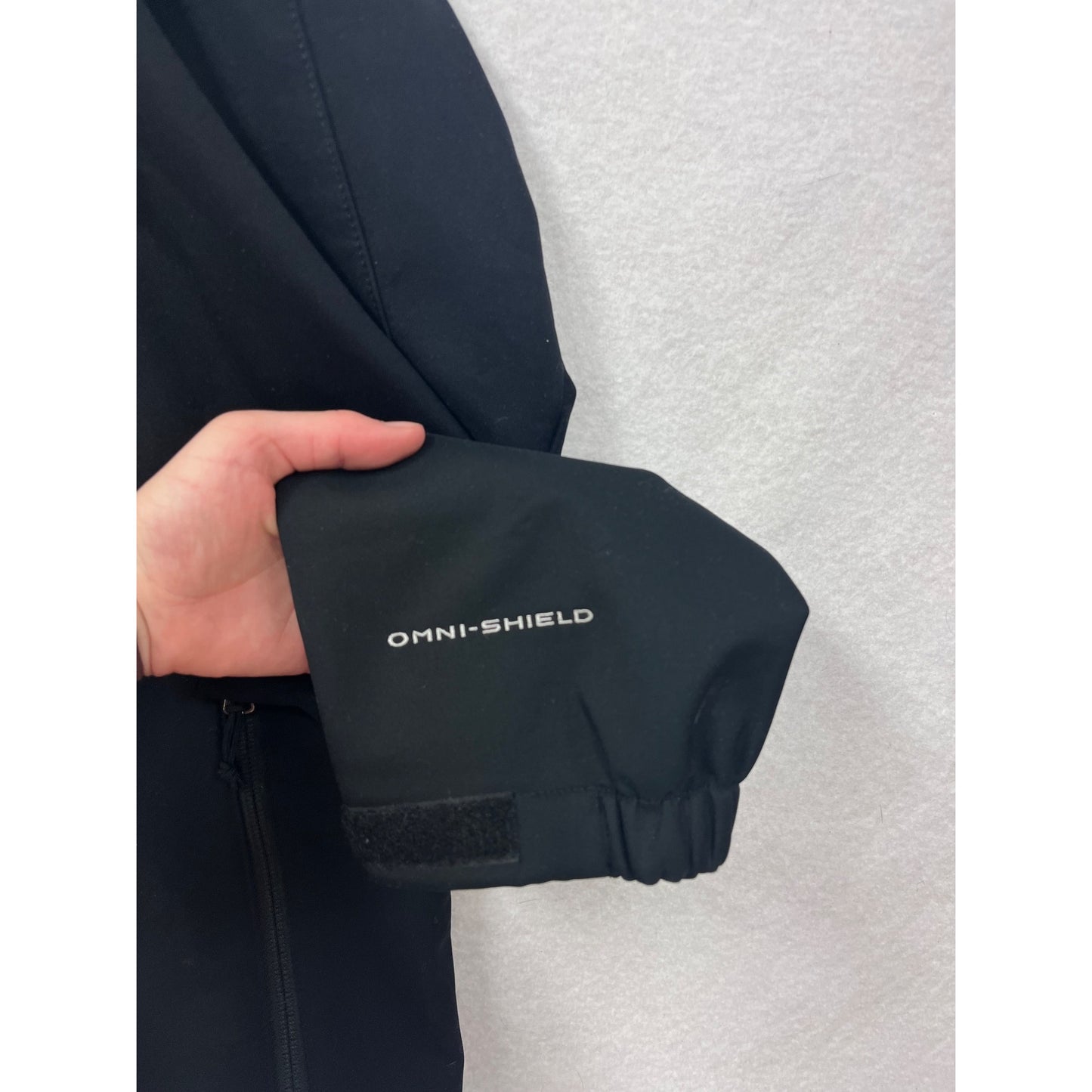 Columbia Mens Black Omni-Shield Full-Zip Fleece Jacket XXL #8142