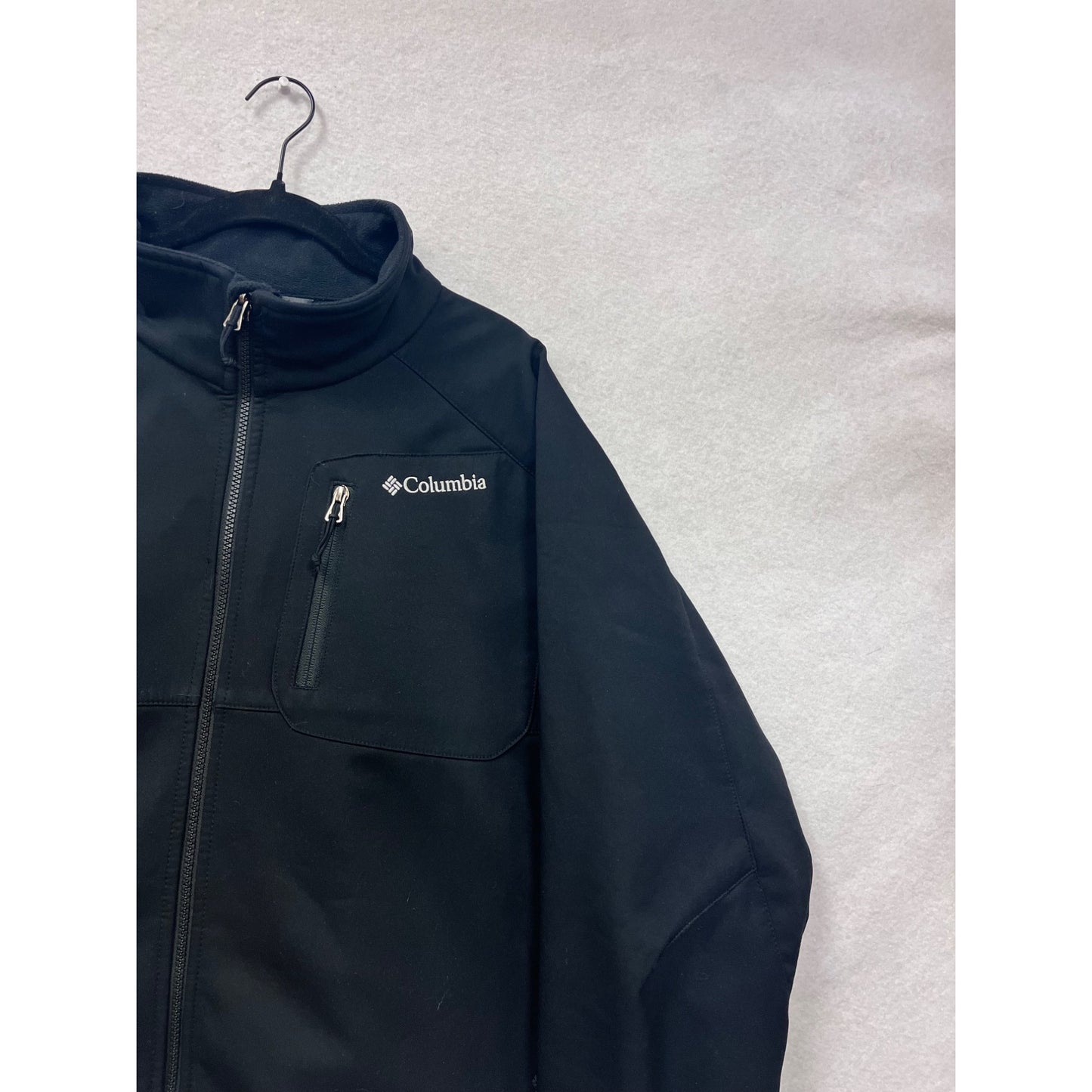 Columbia Mens Black Omni-Shield Full-Zip Fleece Jacket XXL #8142
