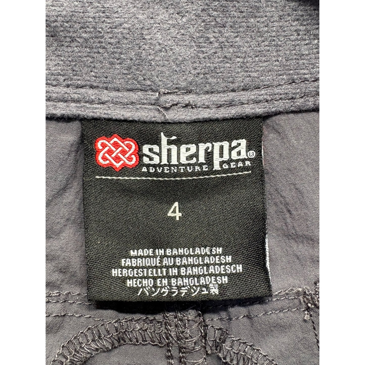 Sherpa Womens Adventure Shorts Size 4 #7579