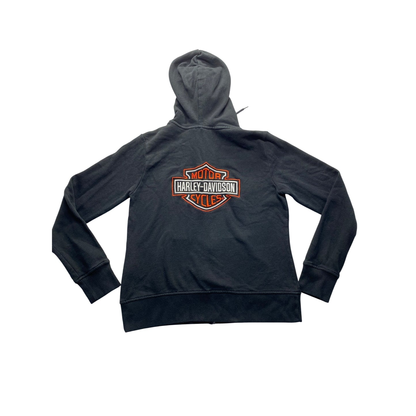 Harley-Davidson Womens Medium Hooded Sweatshirt Embroidered Logo #5901