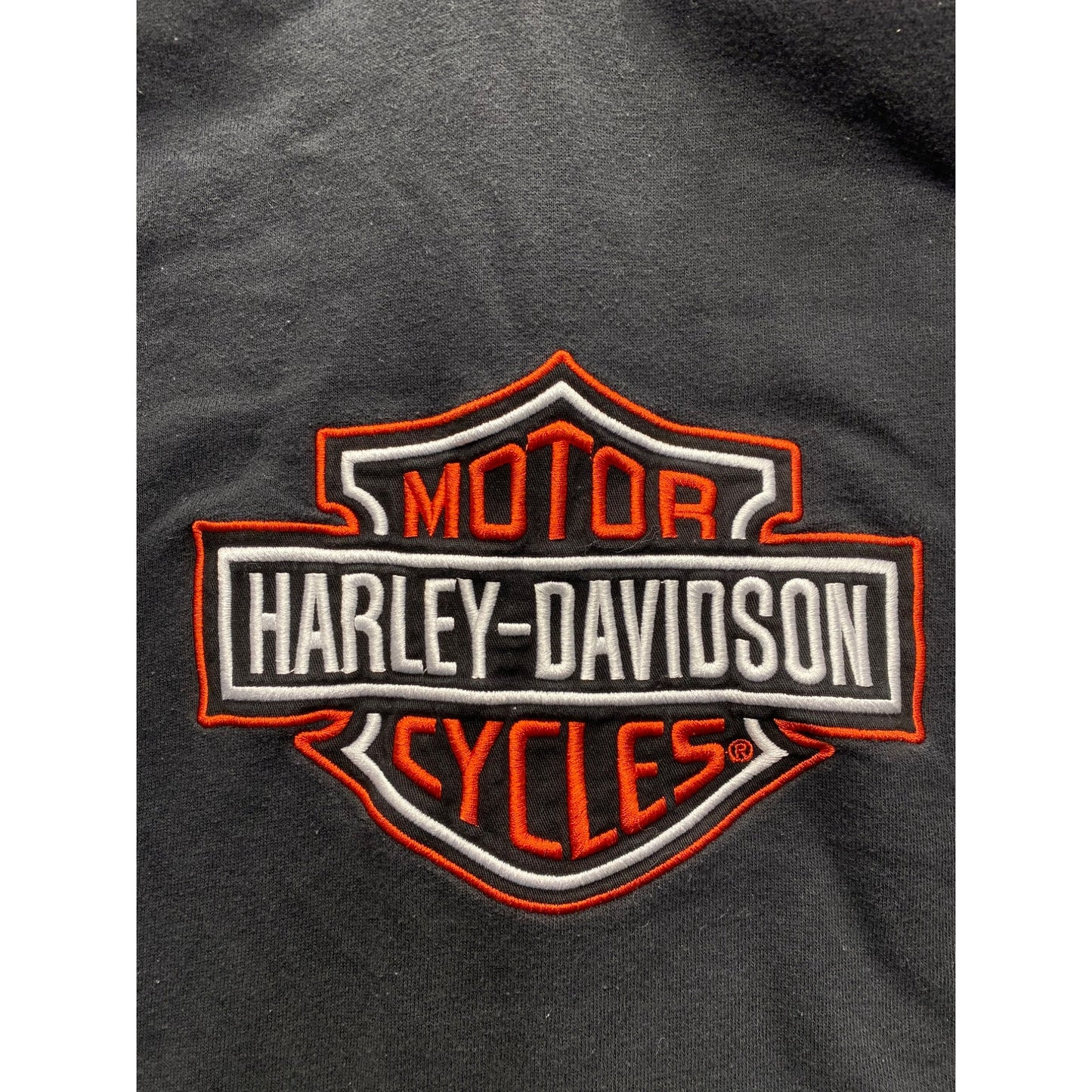 Harley-Davidson Womens Medium Hooded Sweatshirt Embroidered Logo #5901