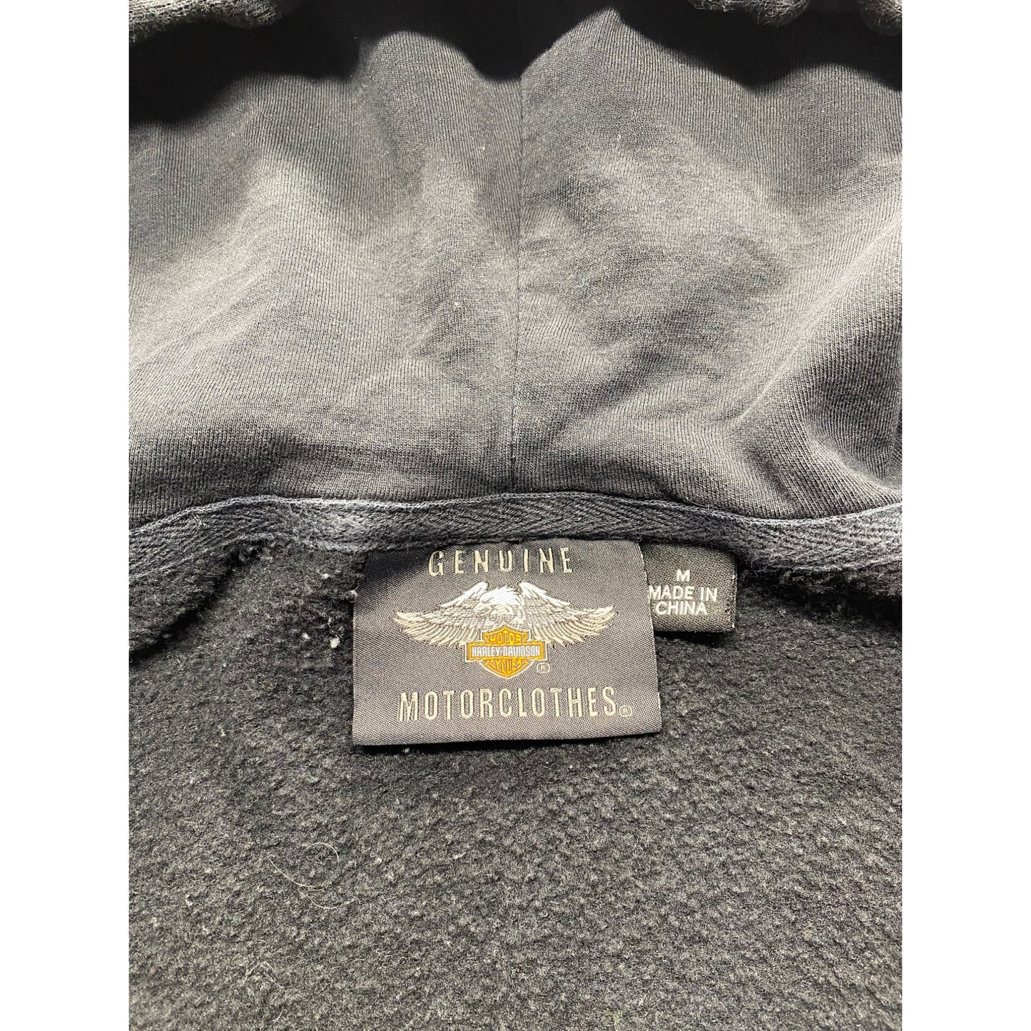 Harley-Davidson Womens Medium Hooded Sweatshirt Embroidered Logo #5901