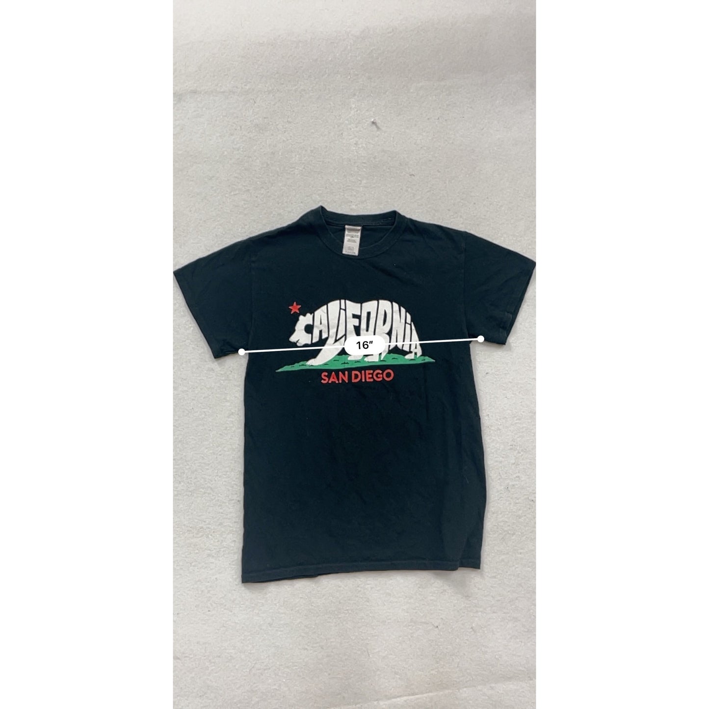 California San Diego Graphic Bear Tee #216A