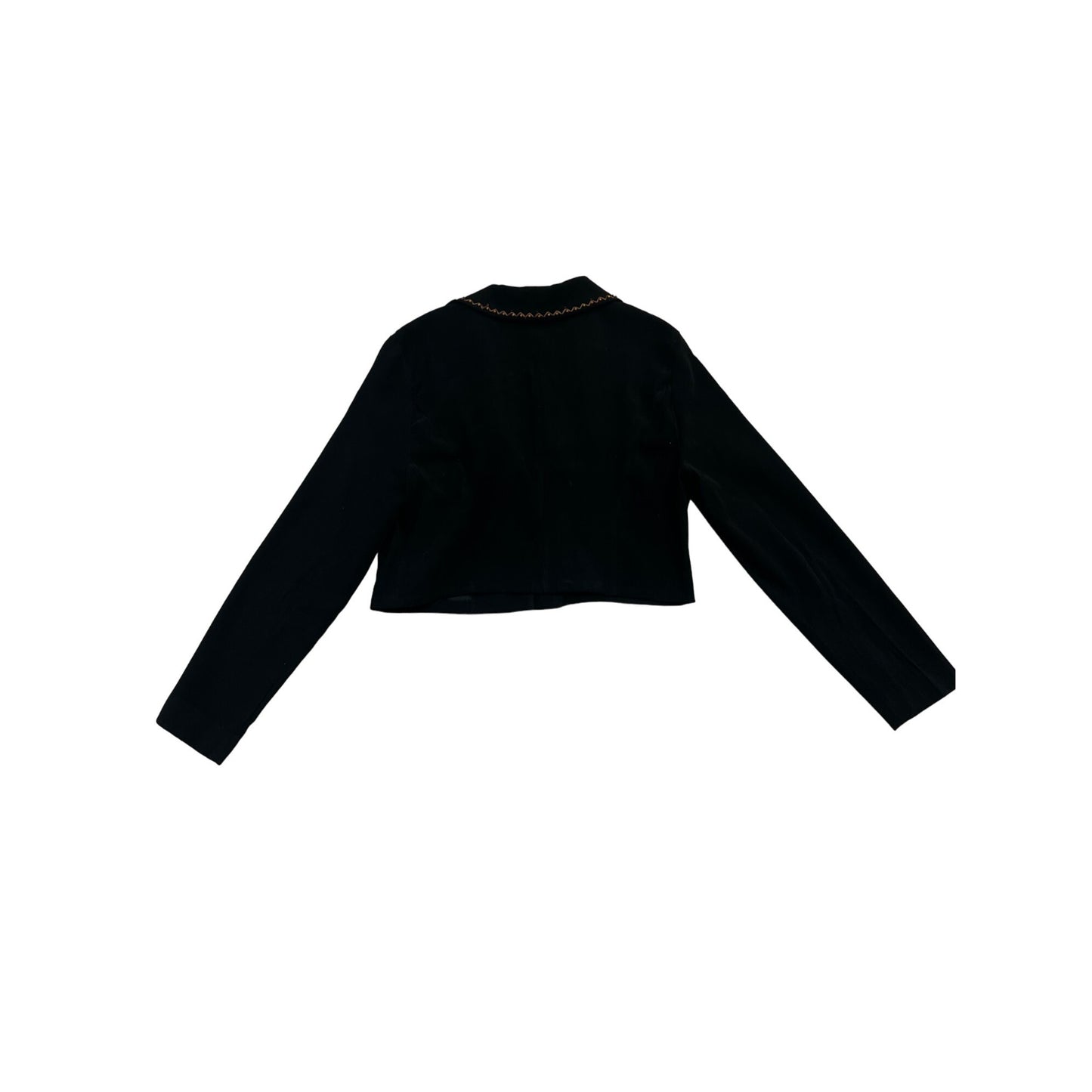 Women’s Repurposed Cropped Blazer Jacket #2466