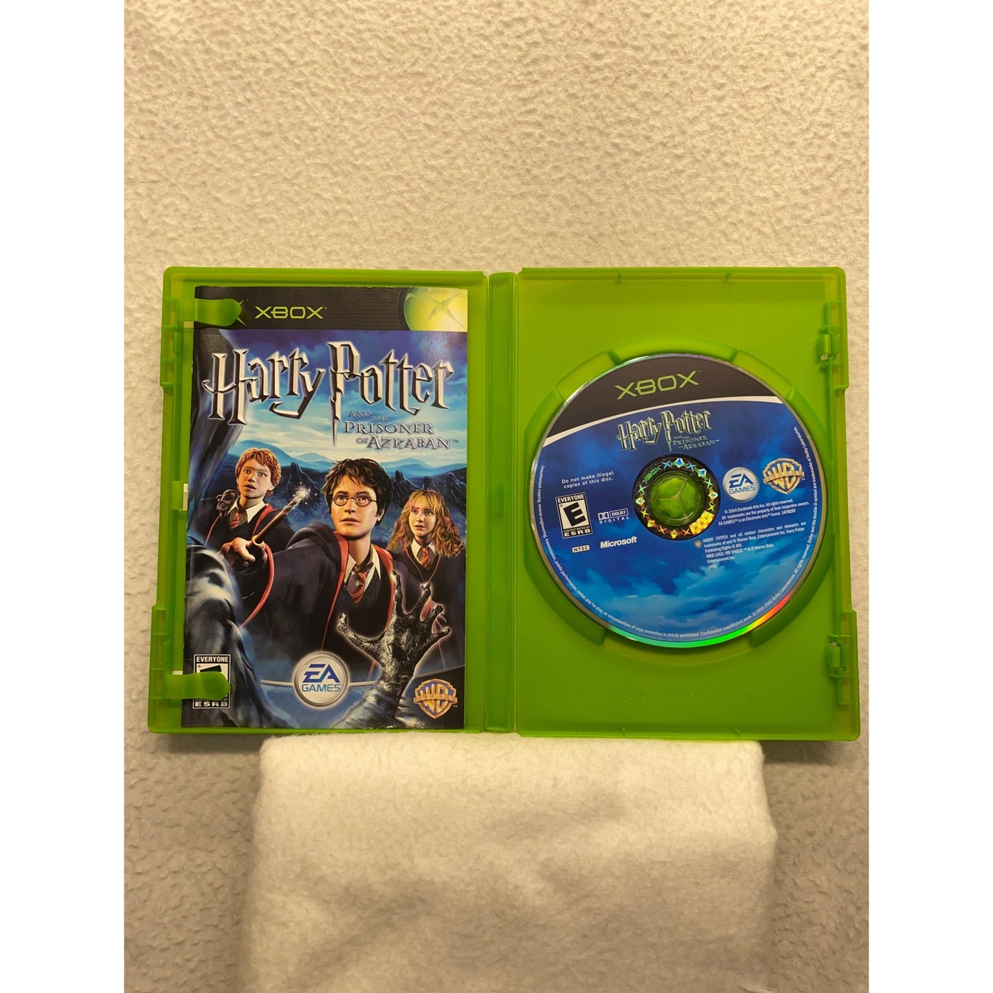 Harry Potter & the prisoner of Azkaban game for original Xbox #5516