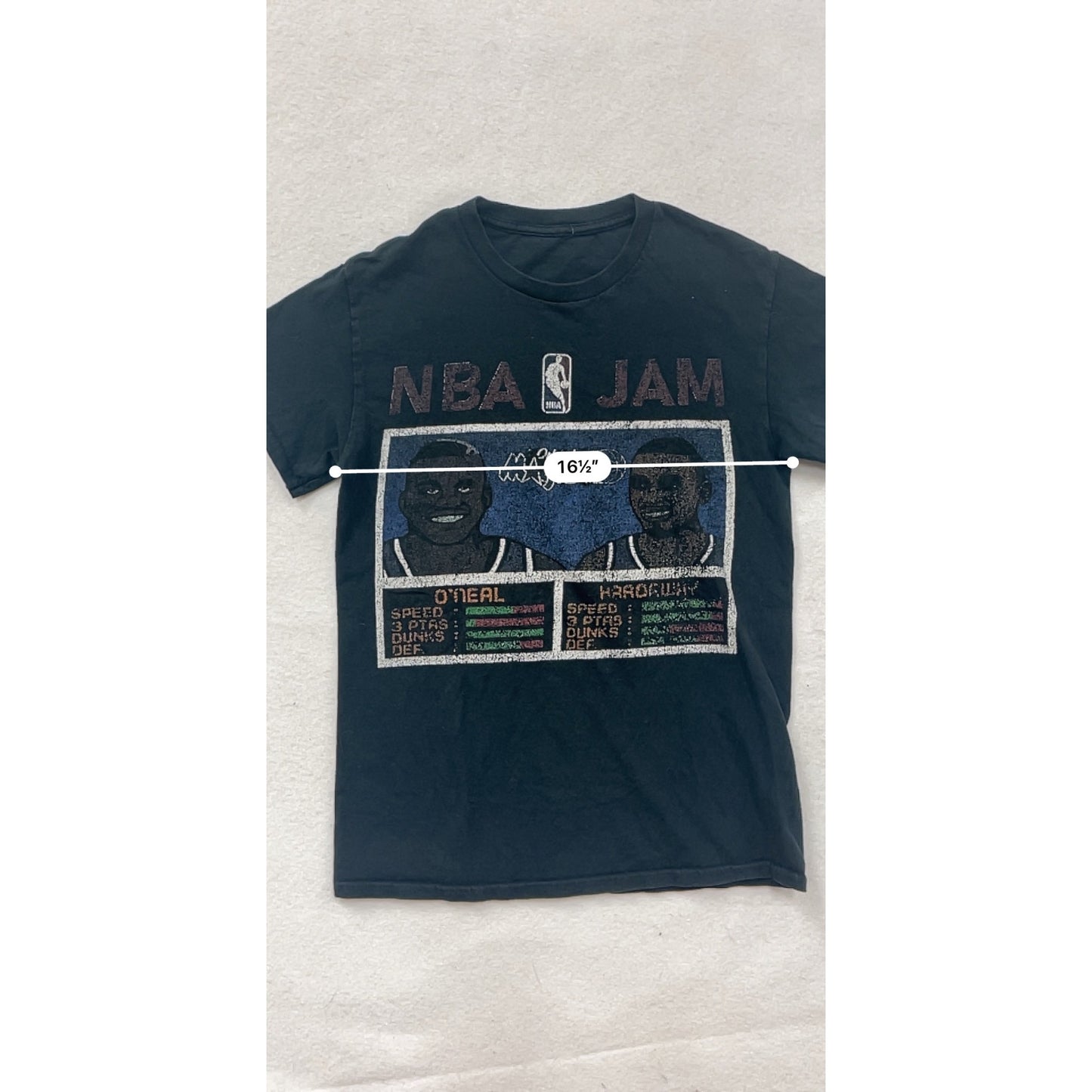 Vintage NBA Jam Orlando Magic Graphic T-Shirt Mens S #8793