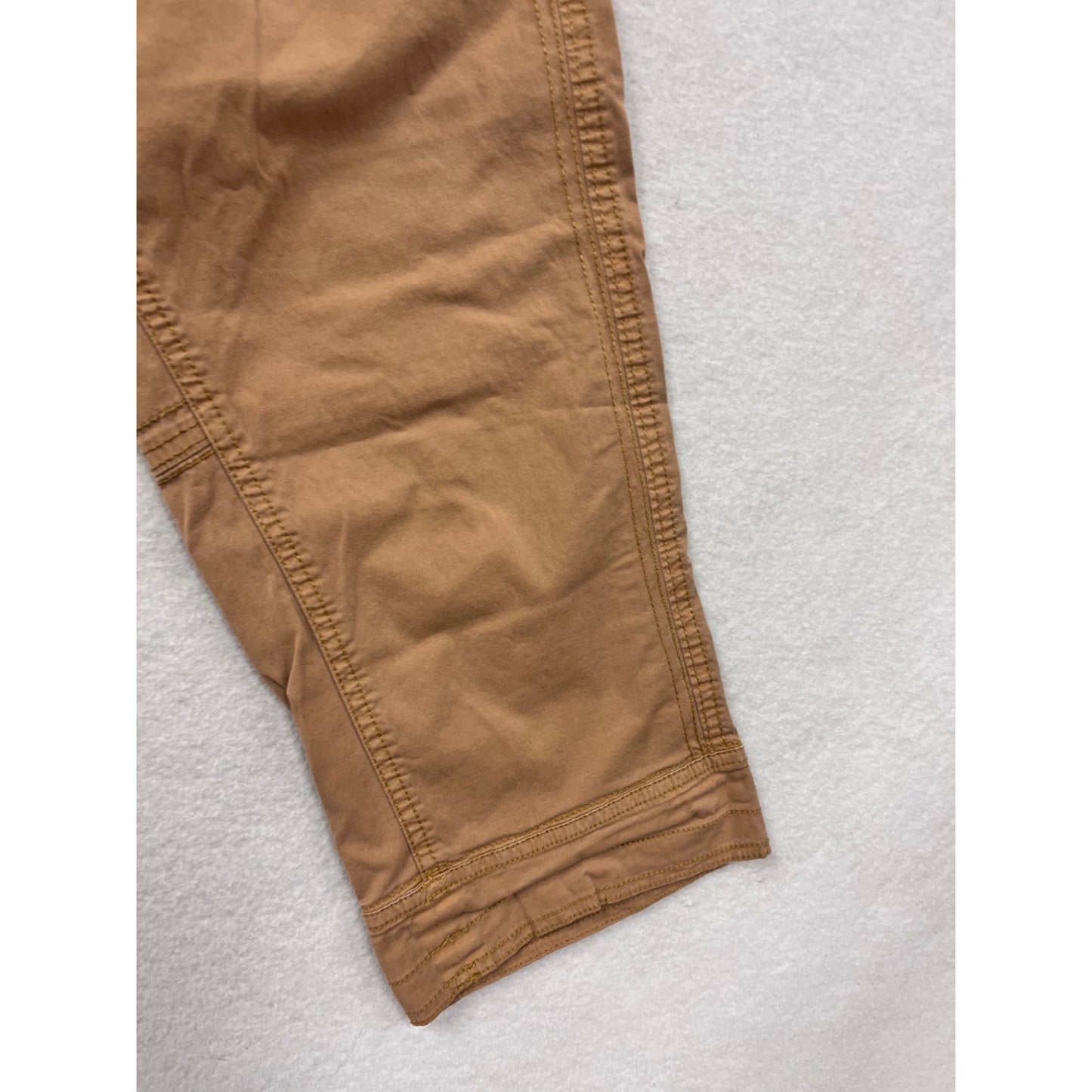 Aventura Womens Organic Cotton & Spandex Cargo Capri Pants Size 10 #6727