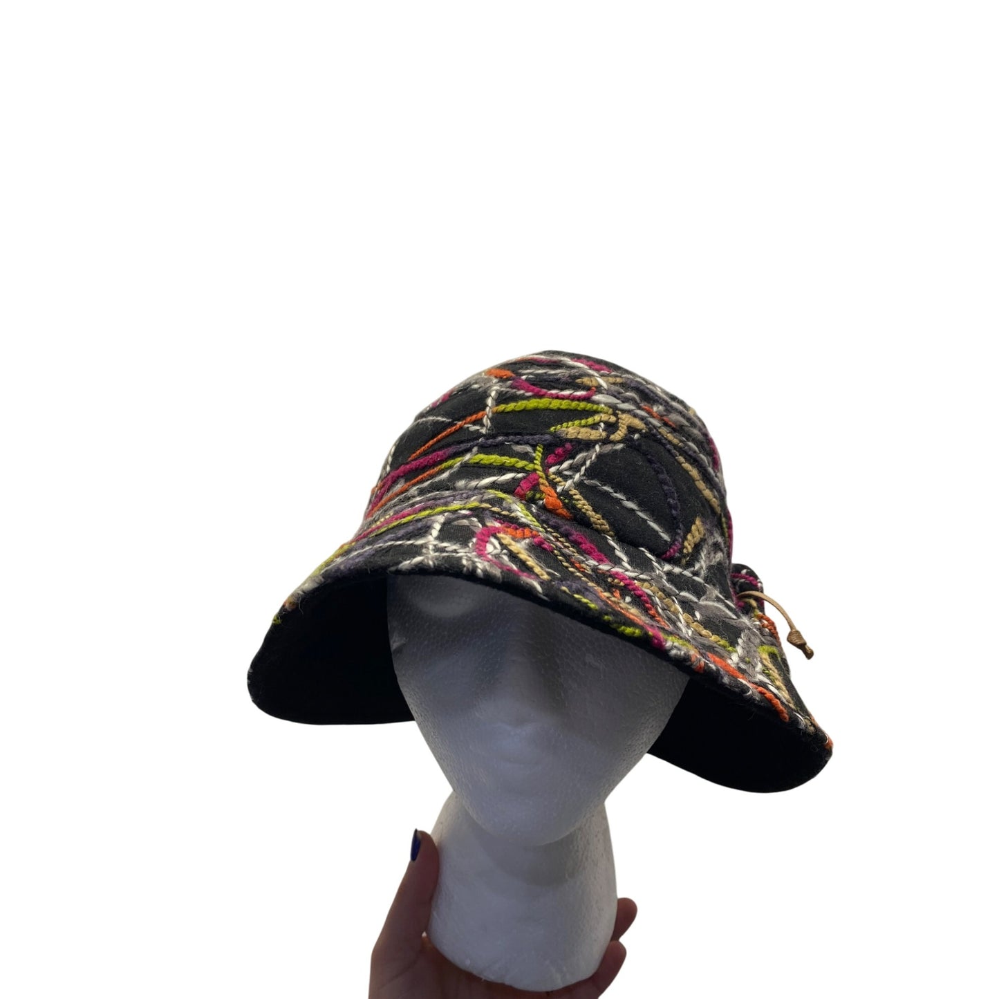 C.C Exclusives Multicolor Patterned Bucket Hat #5858