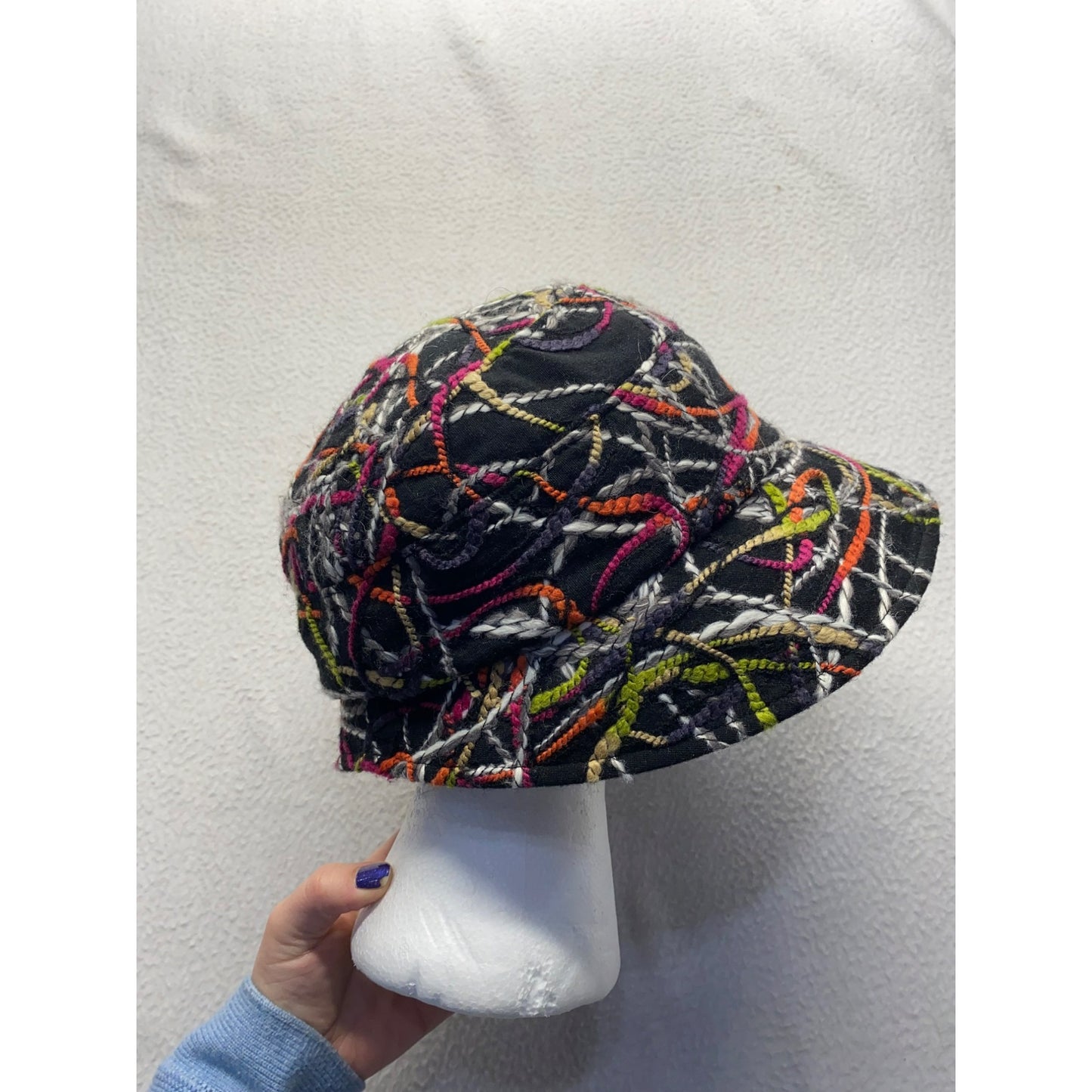C.C Exclusives Multicolor Patterned Bucket Hat #5858