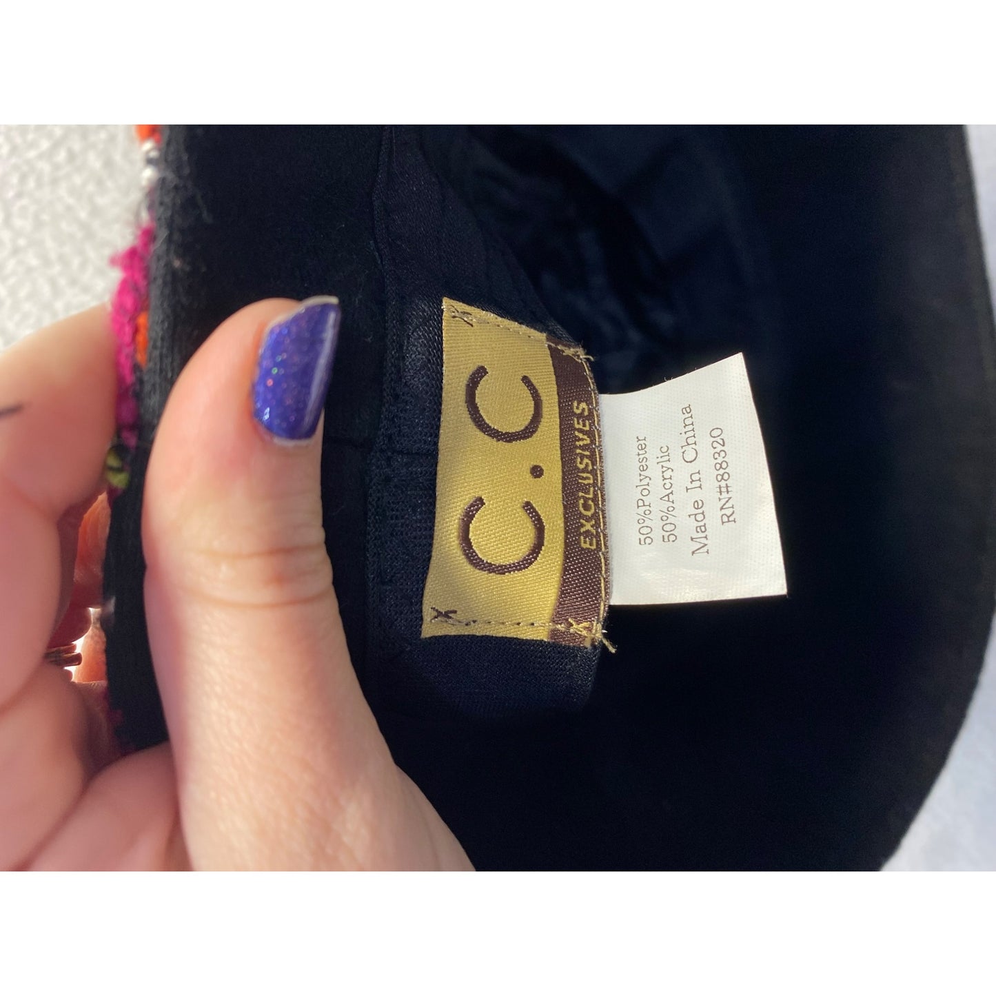 C.C Exclusives Multicolor Patterned Bucket Hat #5858