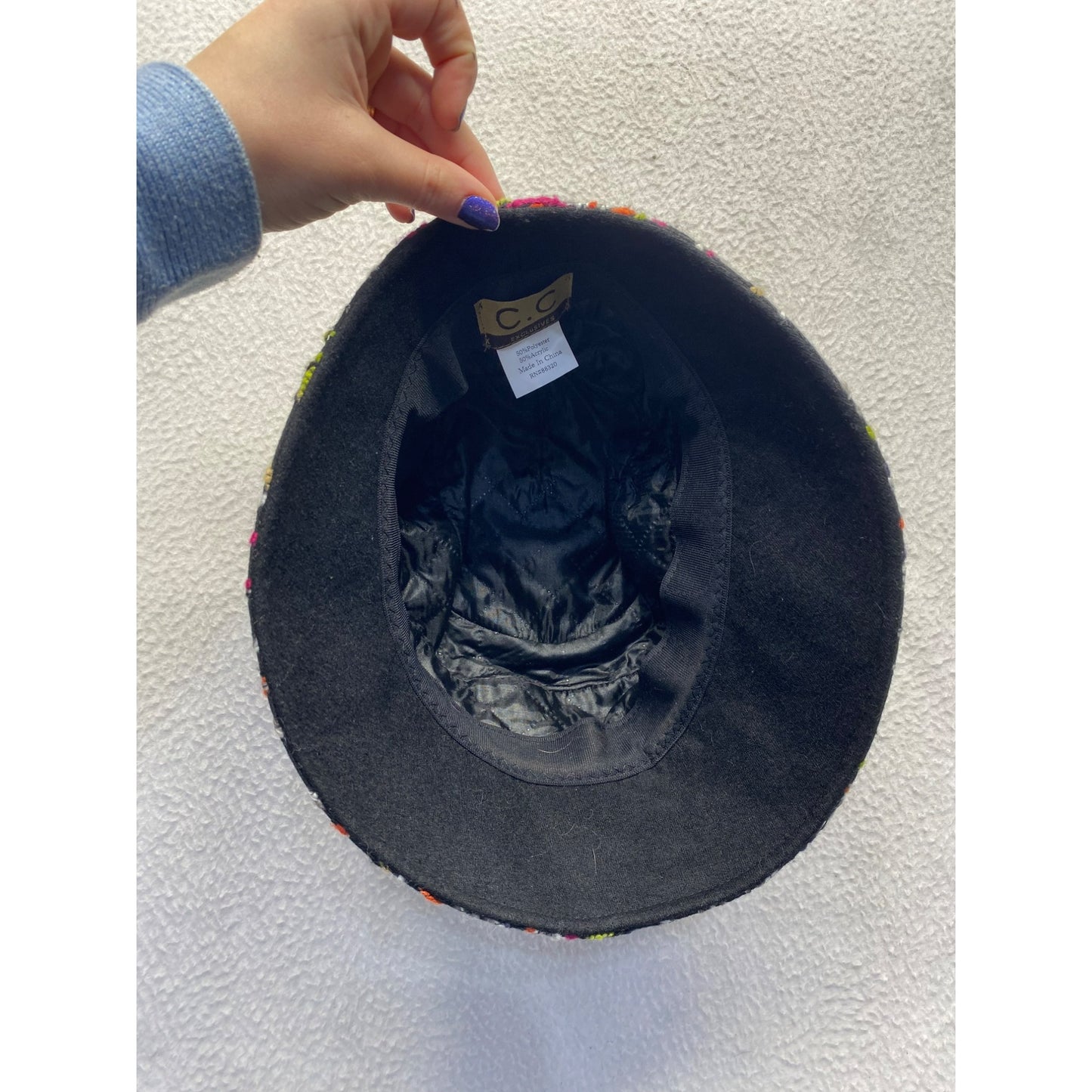 C.C Exclusives Multicolor Patterned Bucket Hat #5858