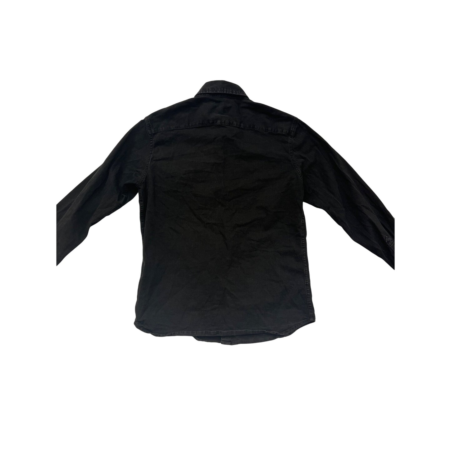 Men’s Standard Black Wrangler ButtonUp #2925