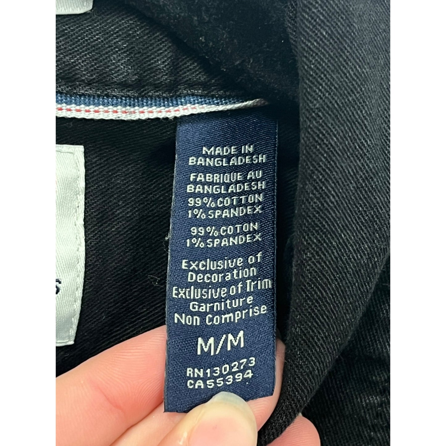 Men’s Standard Black Wrangler ButtonUp #2925