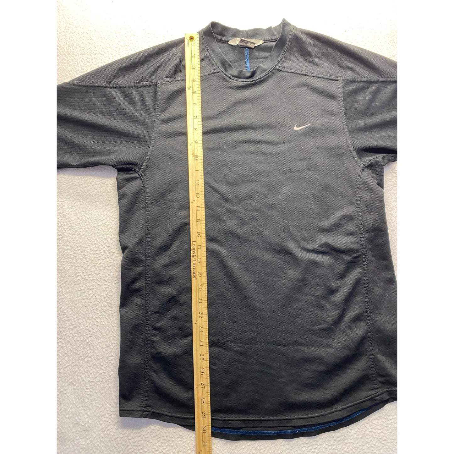 Nike Mens Large Black Short Sleeve Athletic T-Shirt #7035