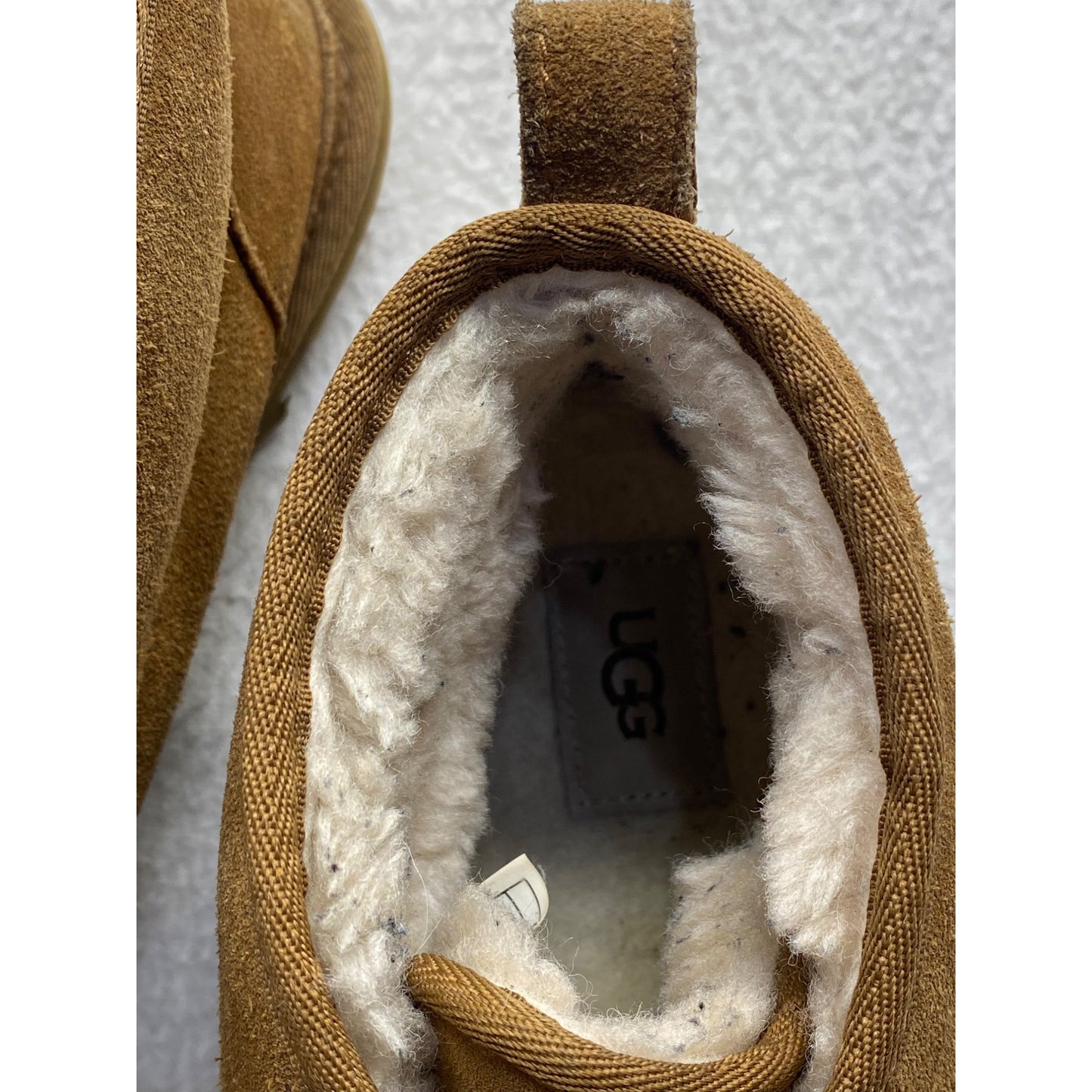 UGG Mens Suede Shearling Lined Lace-Up Chukka Boots #7271