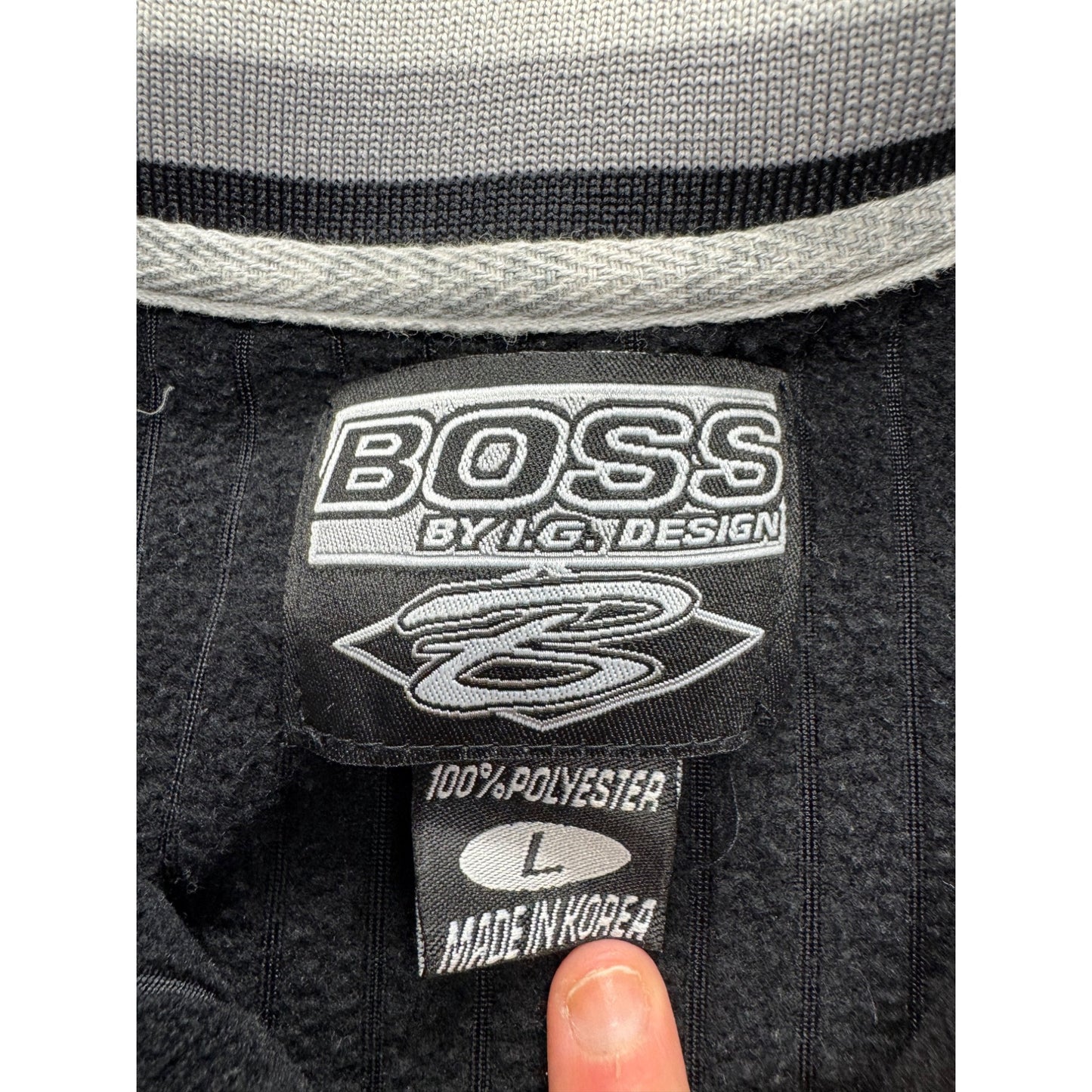 Mens Boss Quarter Zip Sweater #7740