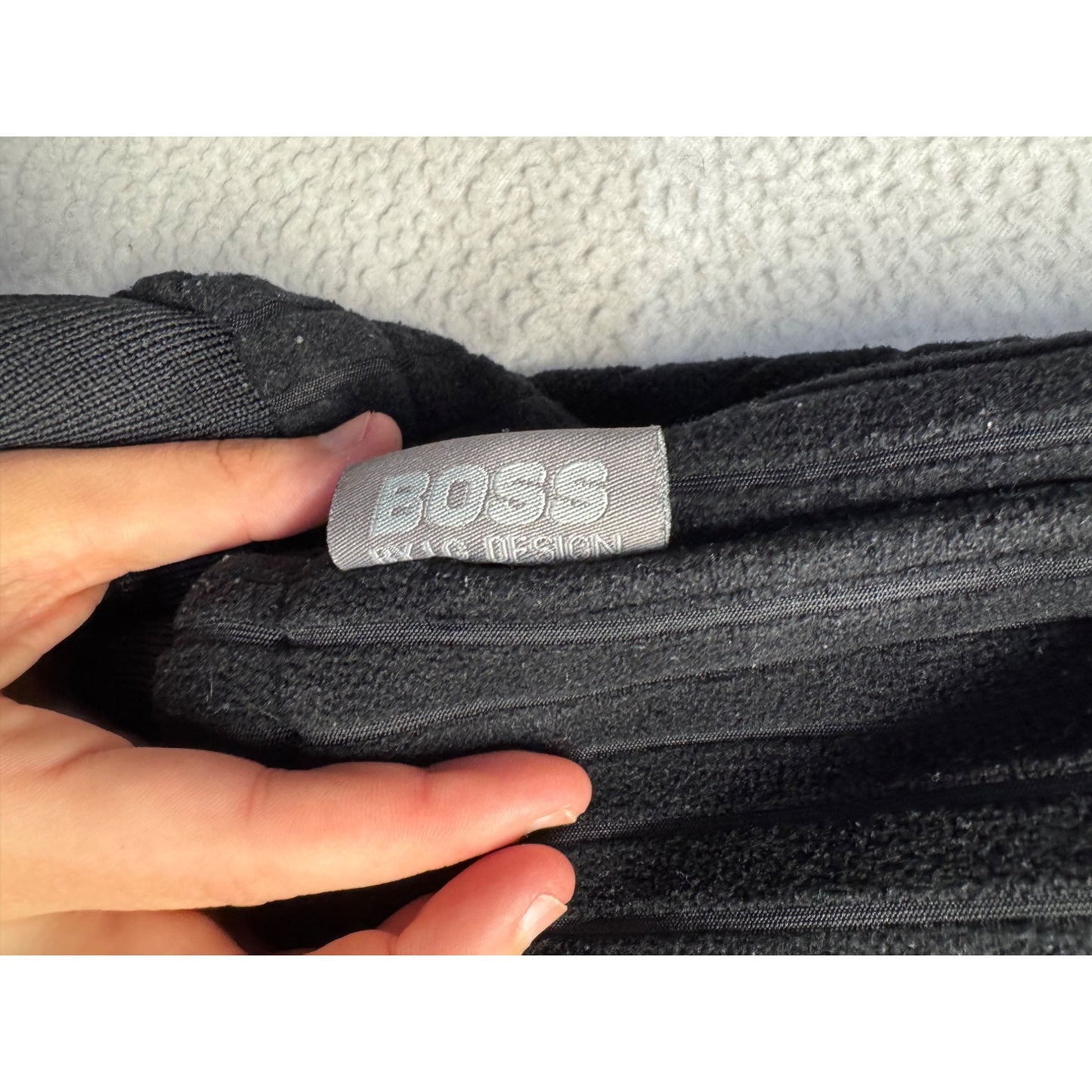 Mens Boss Quarter Zip Sweater #7740