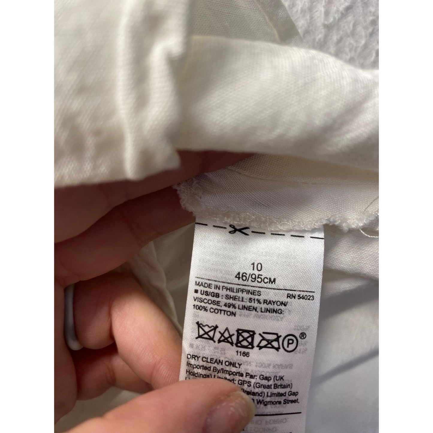 Banana Republic Button-Up Midi Dress Size 10 #7080