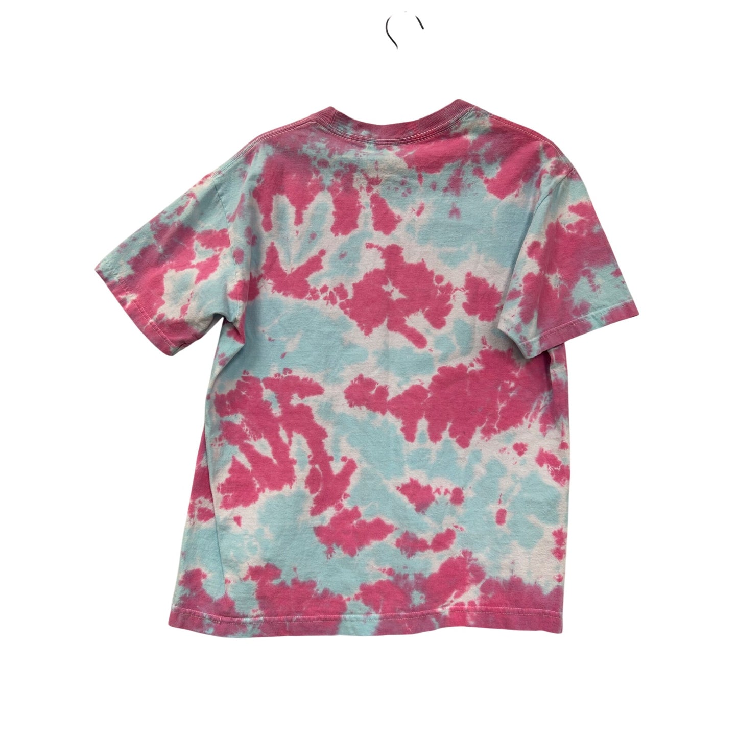 Odd Future Tie-Dye T-Shirt Pink & Blue Cotton Medium #6988