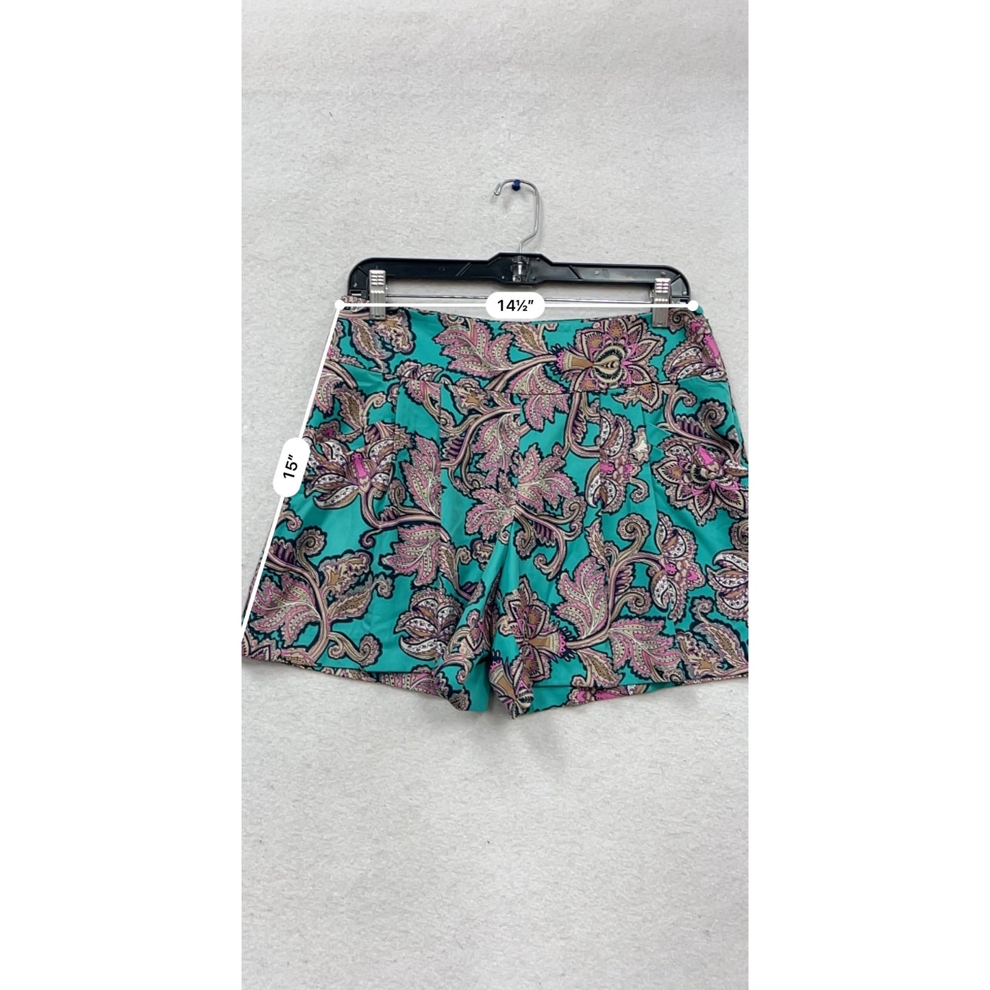 Loft Paisley Print Shorts Size 4 #493A