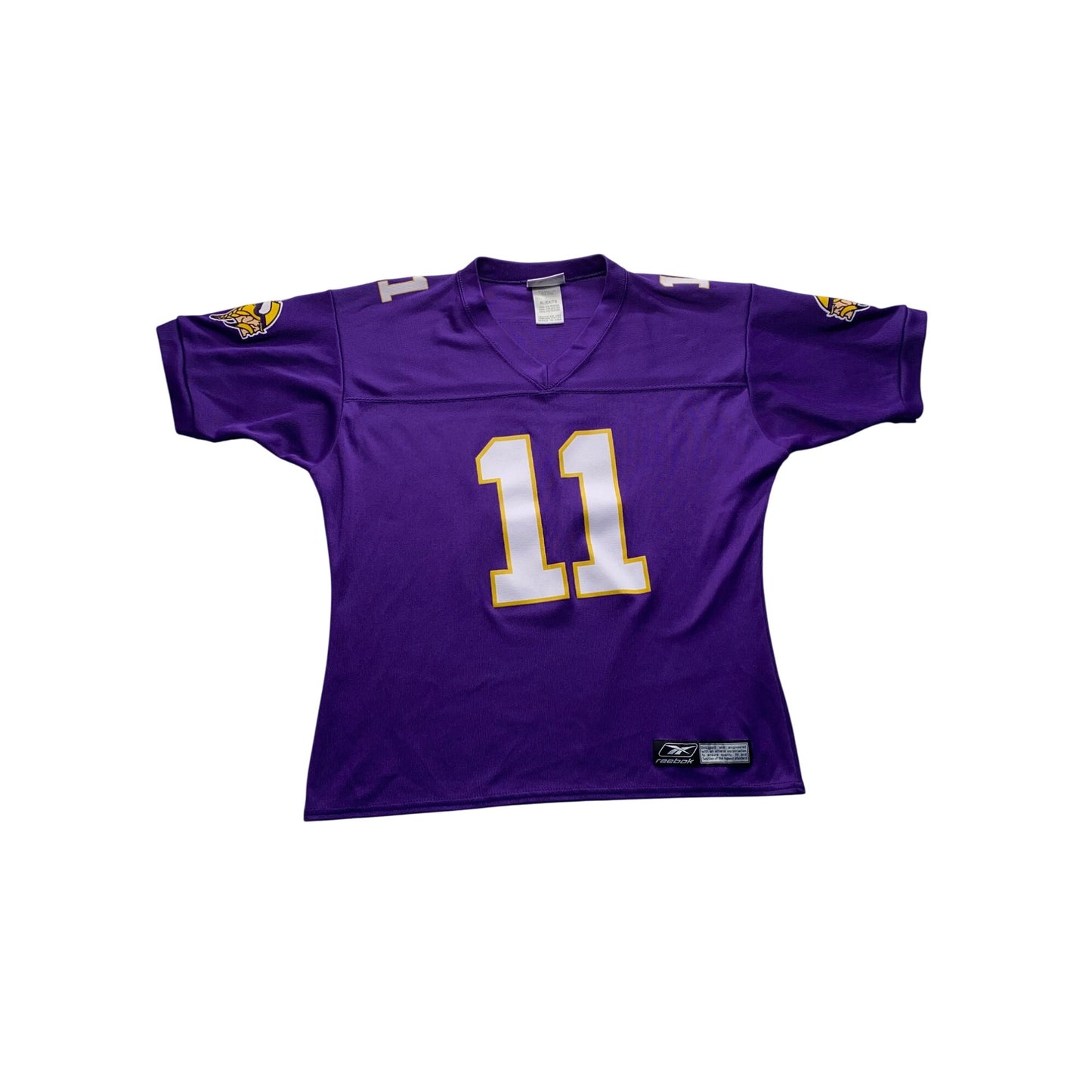 VintageReebok Youth Minnesota Vikings Culpepper #11 Purple NFL Jersey #7403