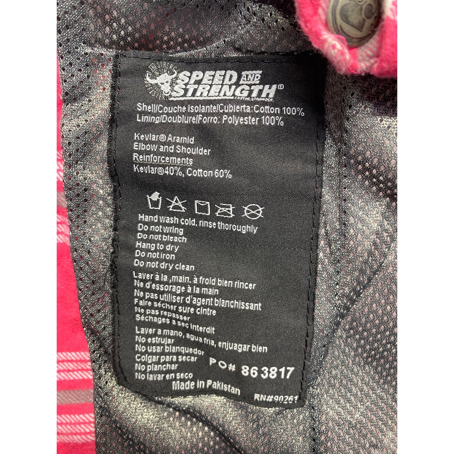 Speed and Strength Flannel #3888