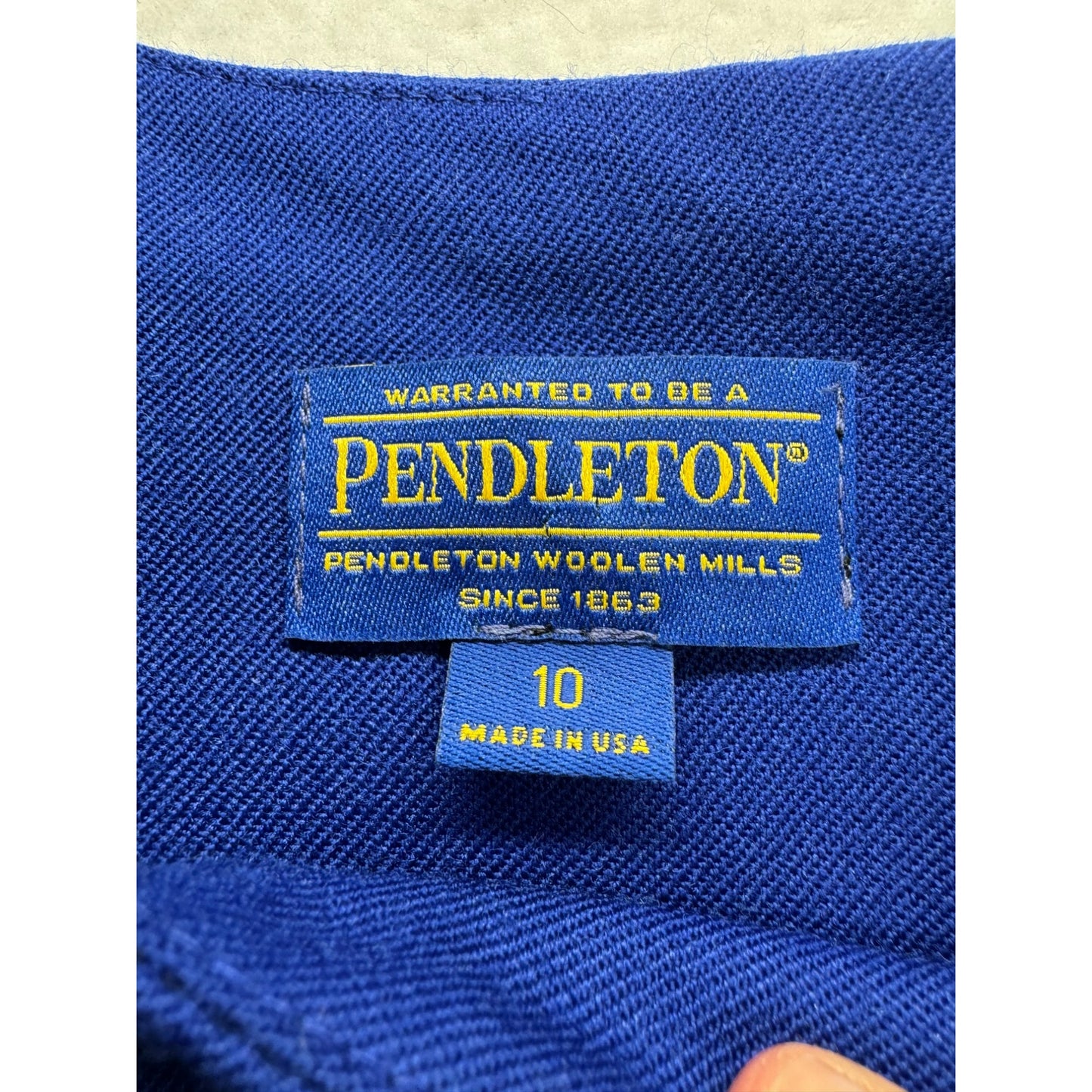 Women’s Pendleton Wool Dress #5692