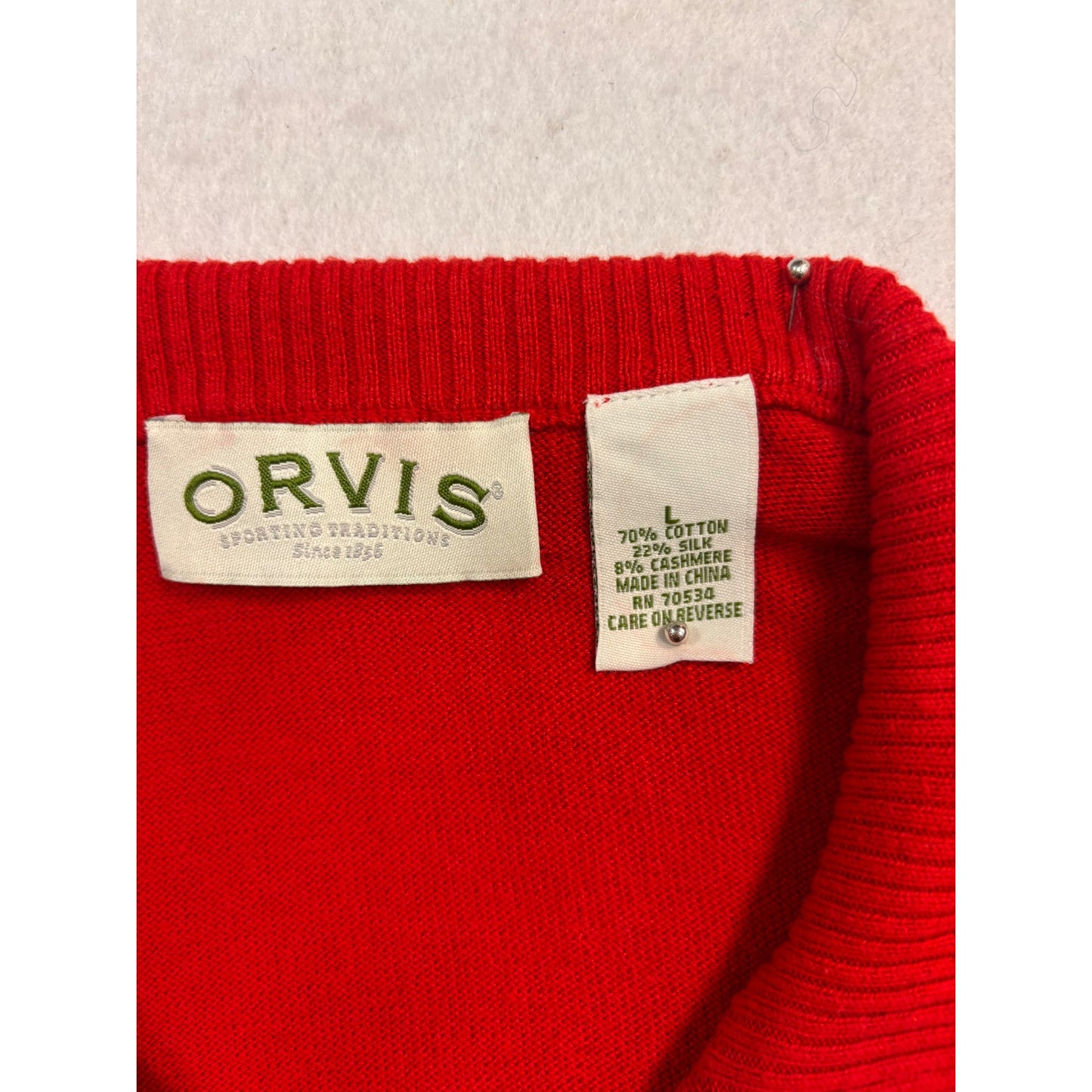 Men’s Orvis Quarter-Zip Sweater