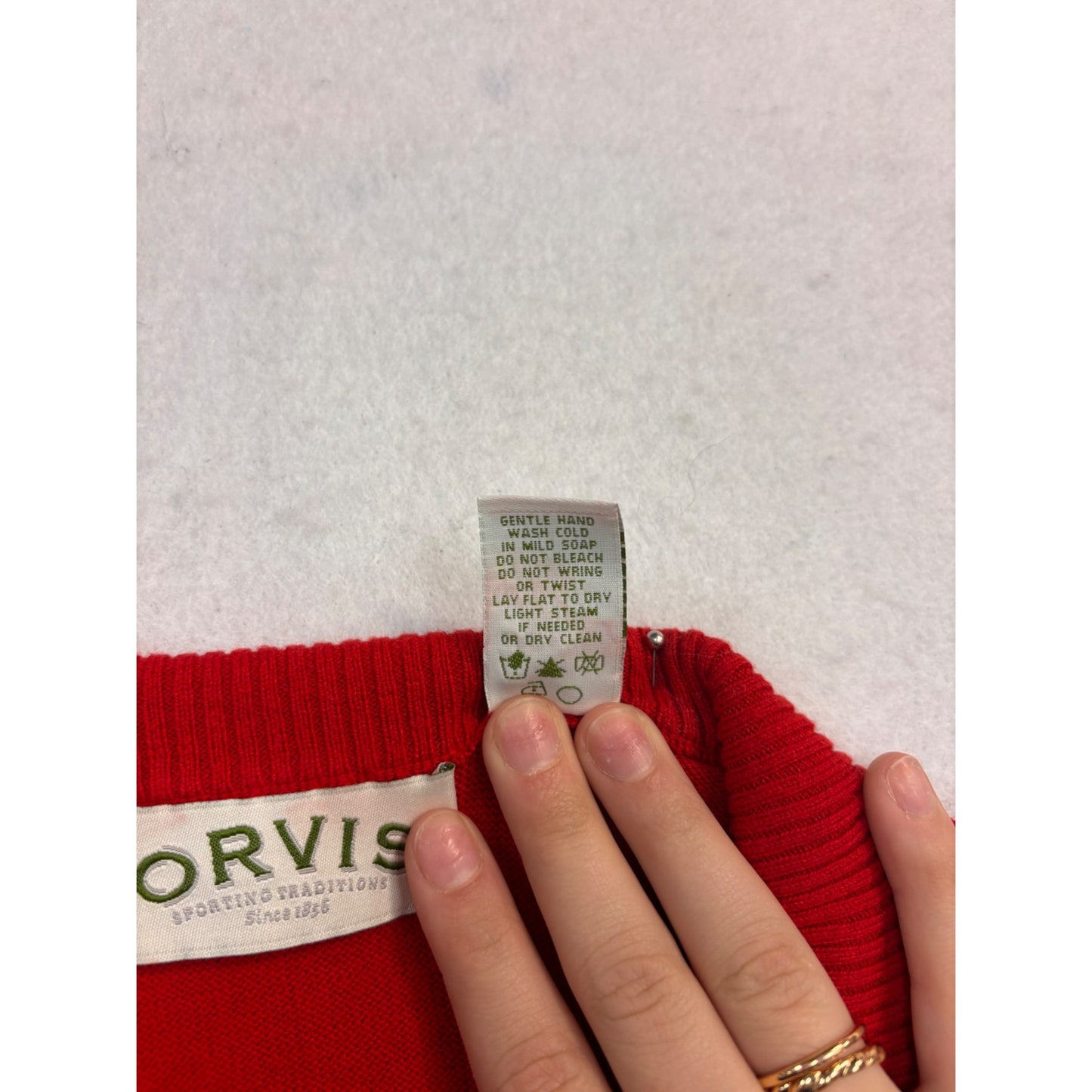 Men’s Orvis Quarter-Zip Sweater