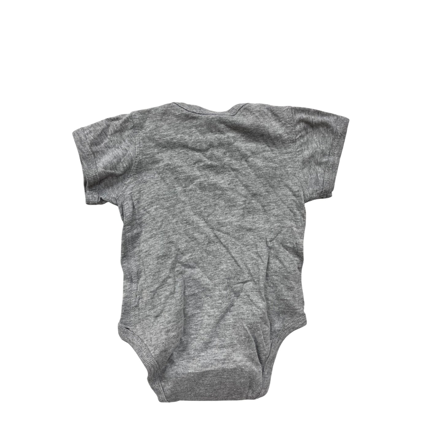 USD Toreros Baby One Piece Gray Short Sleeve #6107