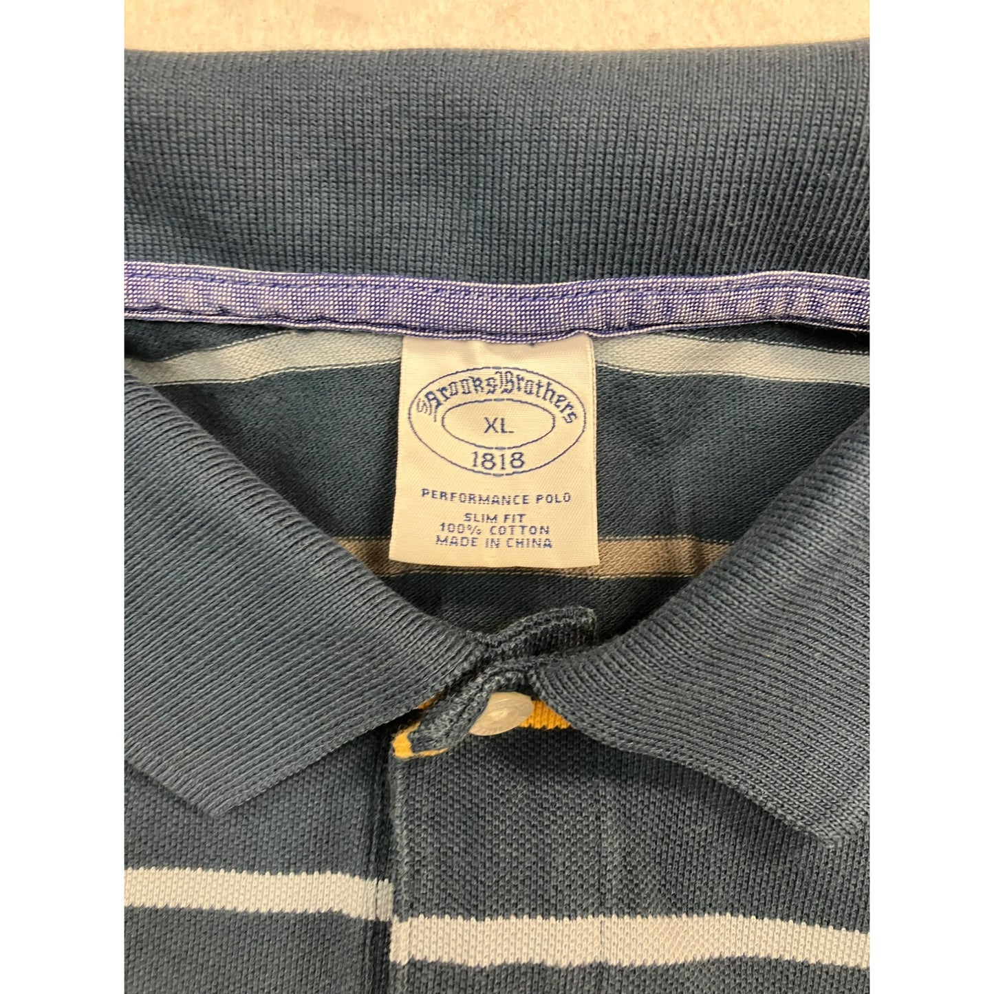 Navy Blue Performance Polo #2637