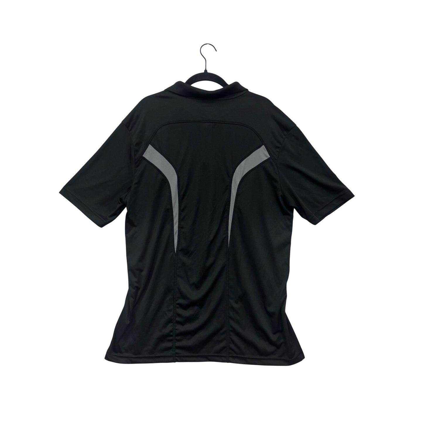 NFL Team Apparel Super Bowl LII Polo Shirt Black/Gray L #373A
