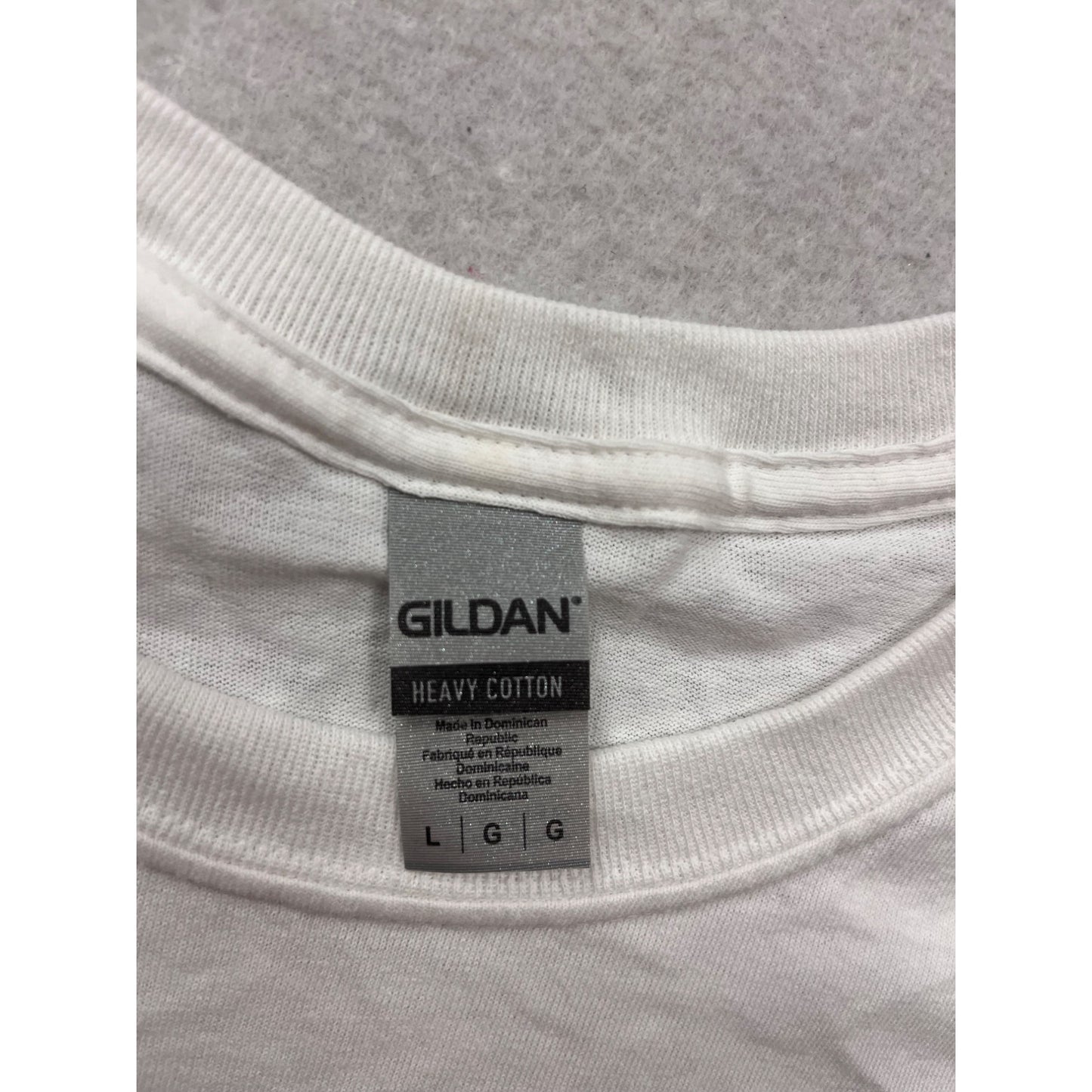 Aspen Snowmass Gildan Heavy Cotton White T-Shirt L #393A