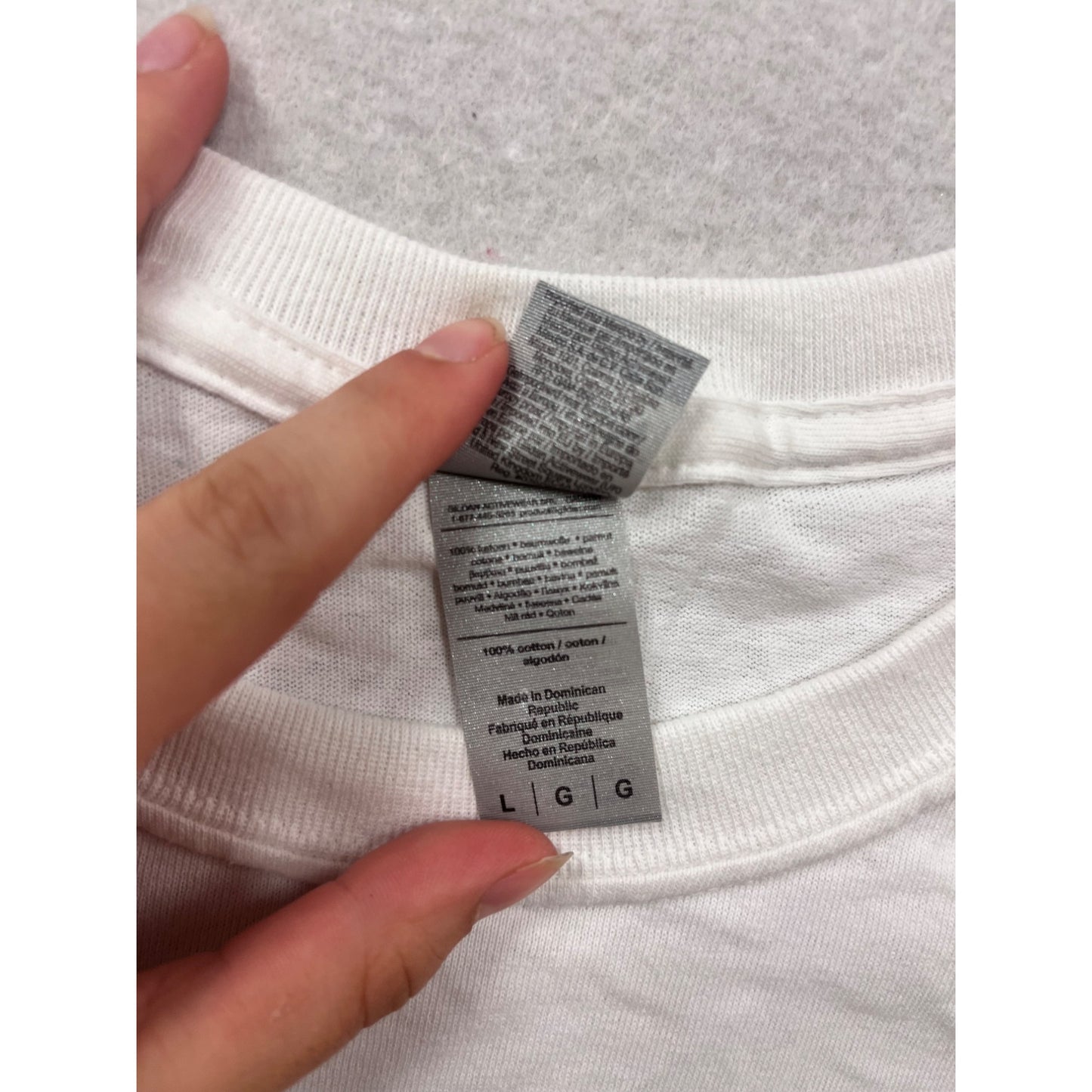 Aspen Snowmass Gildan Heavy Cotton White T-Shirt L #393A